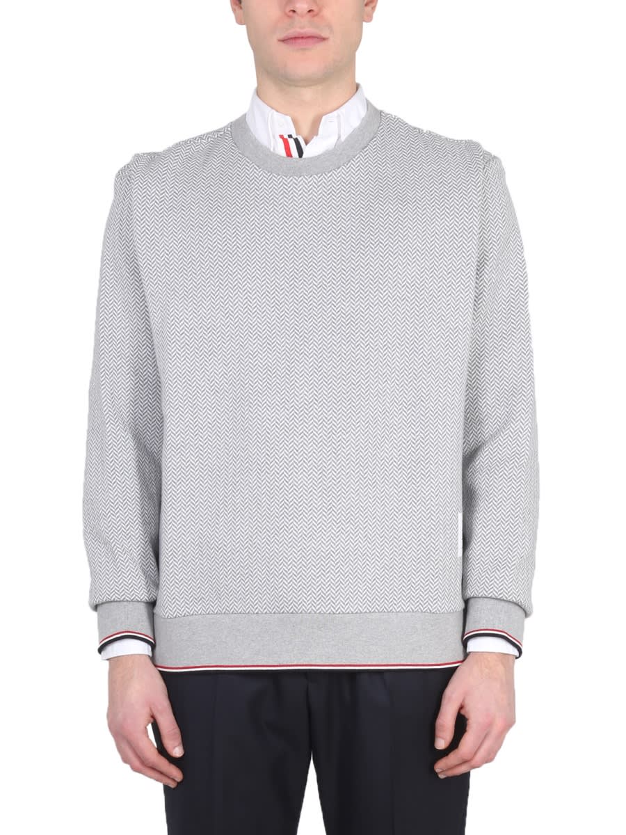 スウェット・トレーナー THOM BROWNE HERRINGBONE JERSEY Thom Browne Herringbone Jersey | italist