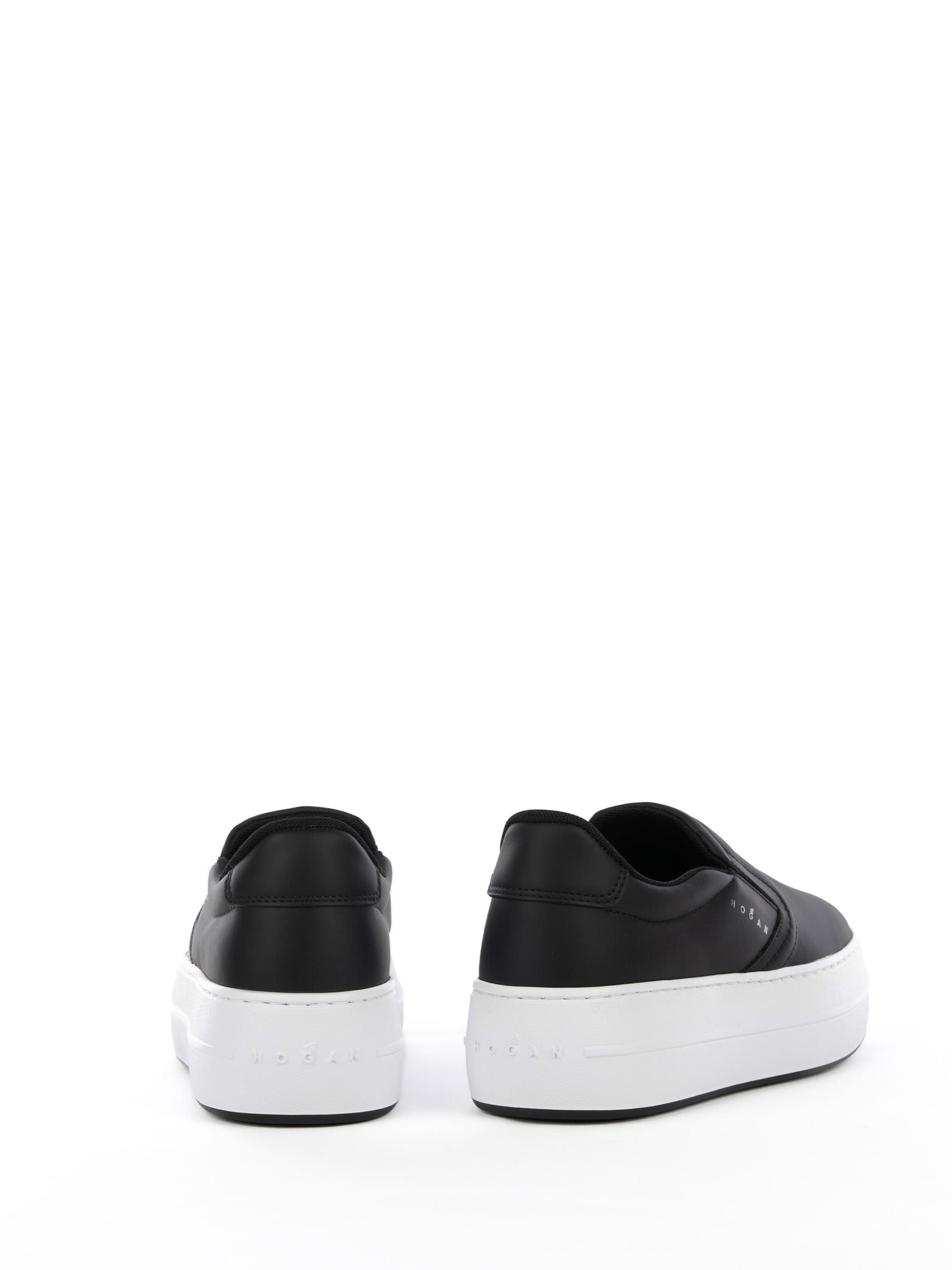 【送料&関税込】Sneakers Hogan Skyscraper Slip On Black Sneakers Hogan Skyscraper BLACK for Woman