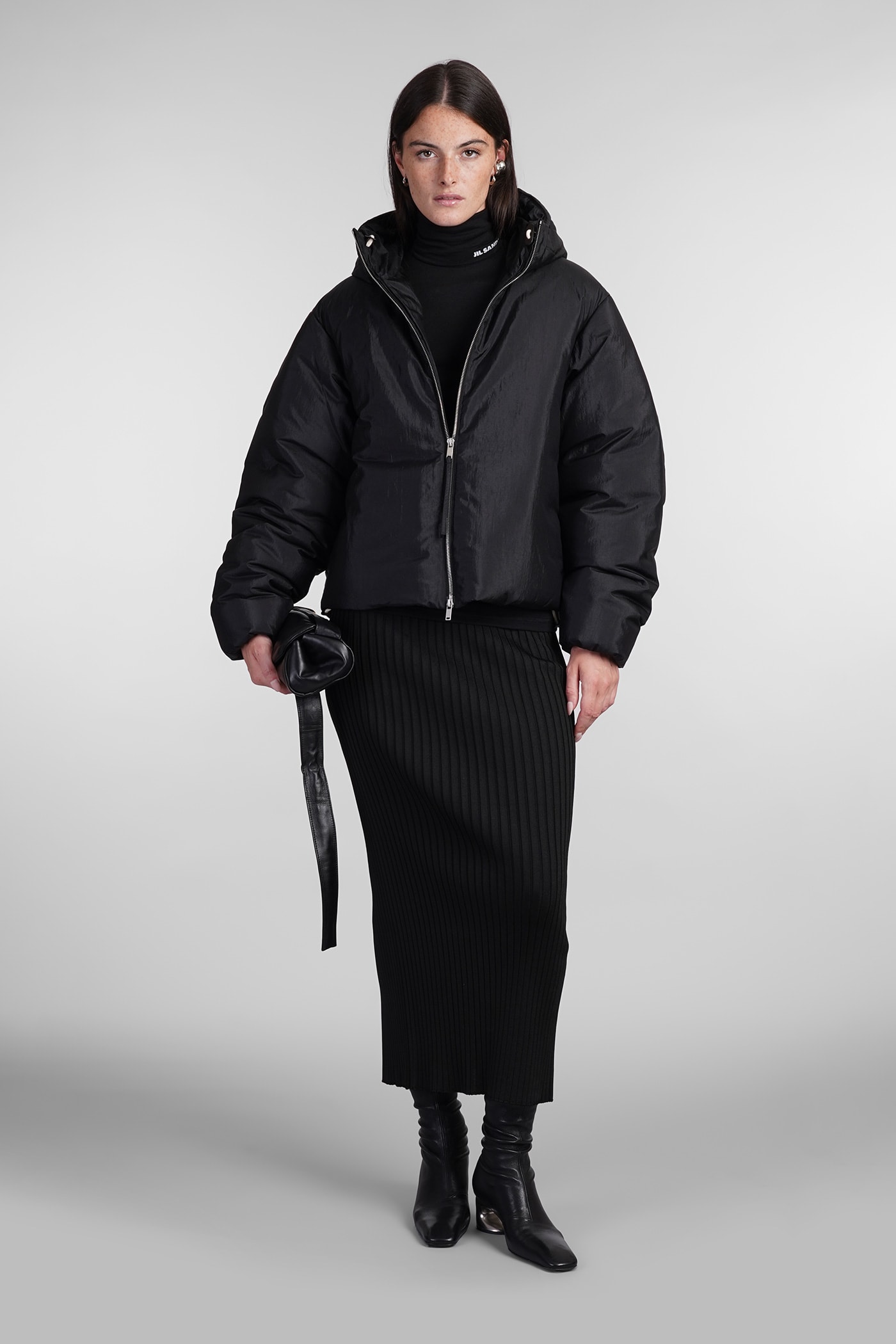 【送料&関税込】Jil Sander Puffer In Black Polyamide Jil Sander Puffer In Black Polyamide | italist