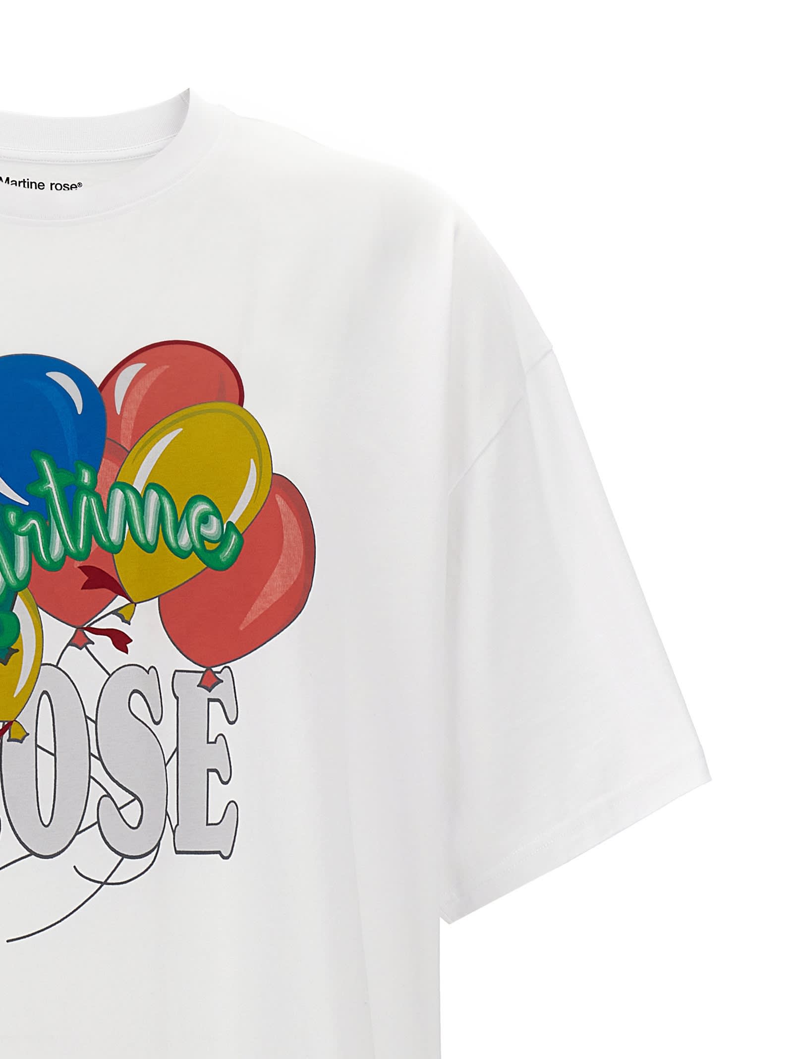 Martine Rose Logo Print T-shirt | italist