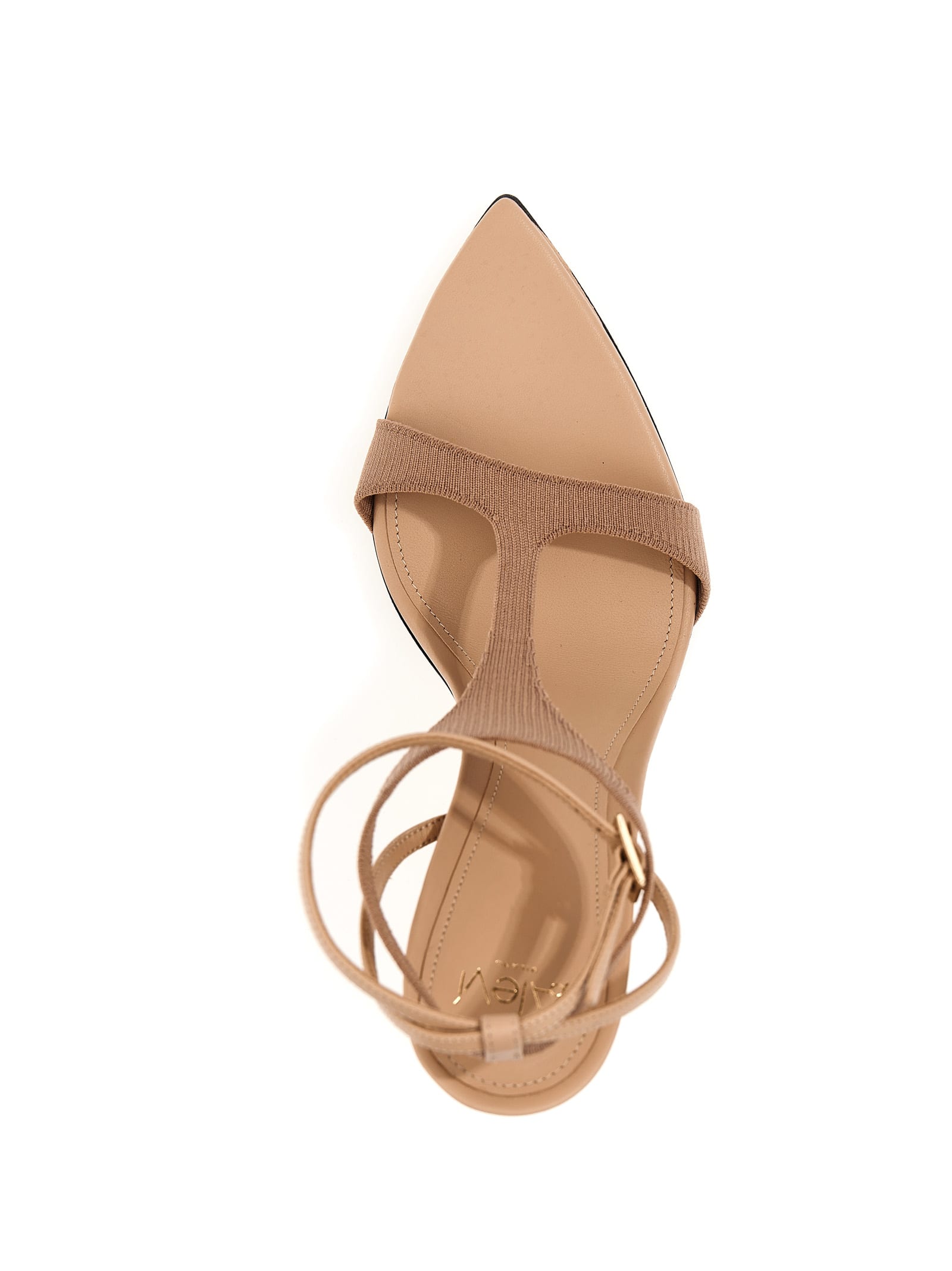 VIP【関税送料無料】希少 Alevi' Milano Ally cage sandal $795 Alevi Milano Women's Orange Elsa Caged Ankle-Strap Pump