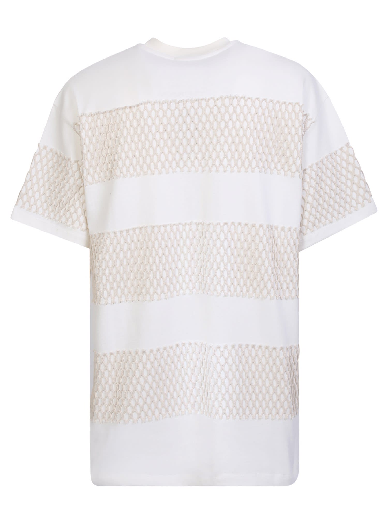 【送料&関税込】MSGM Net Panels T-shirt MSGM Net Panels T-shirt | italist