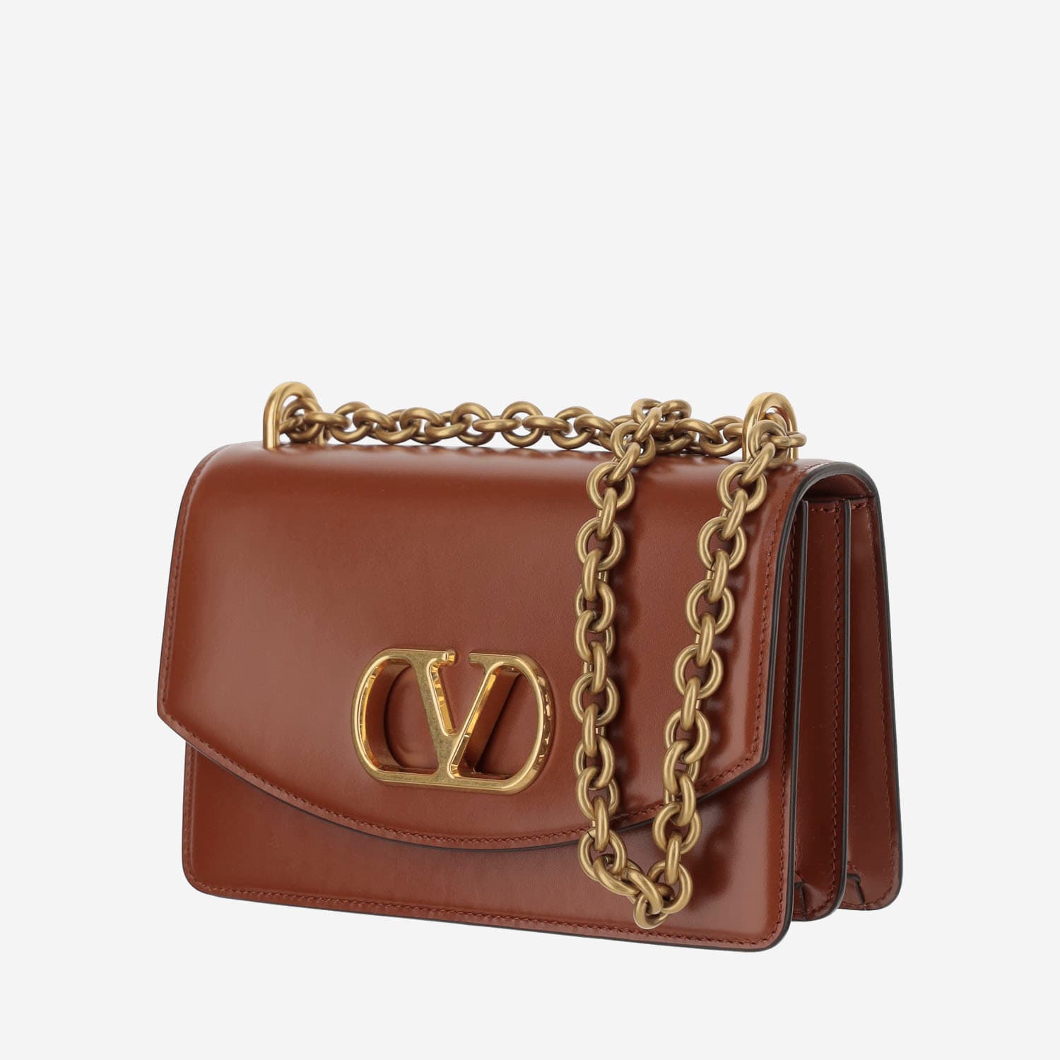 Valentino Garavani Vain Leather Small Shoulder Bag | italist