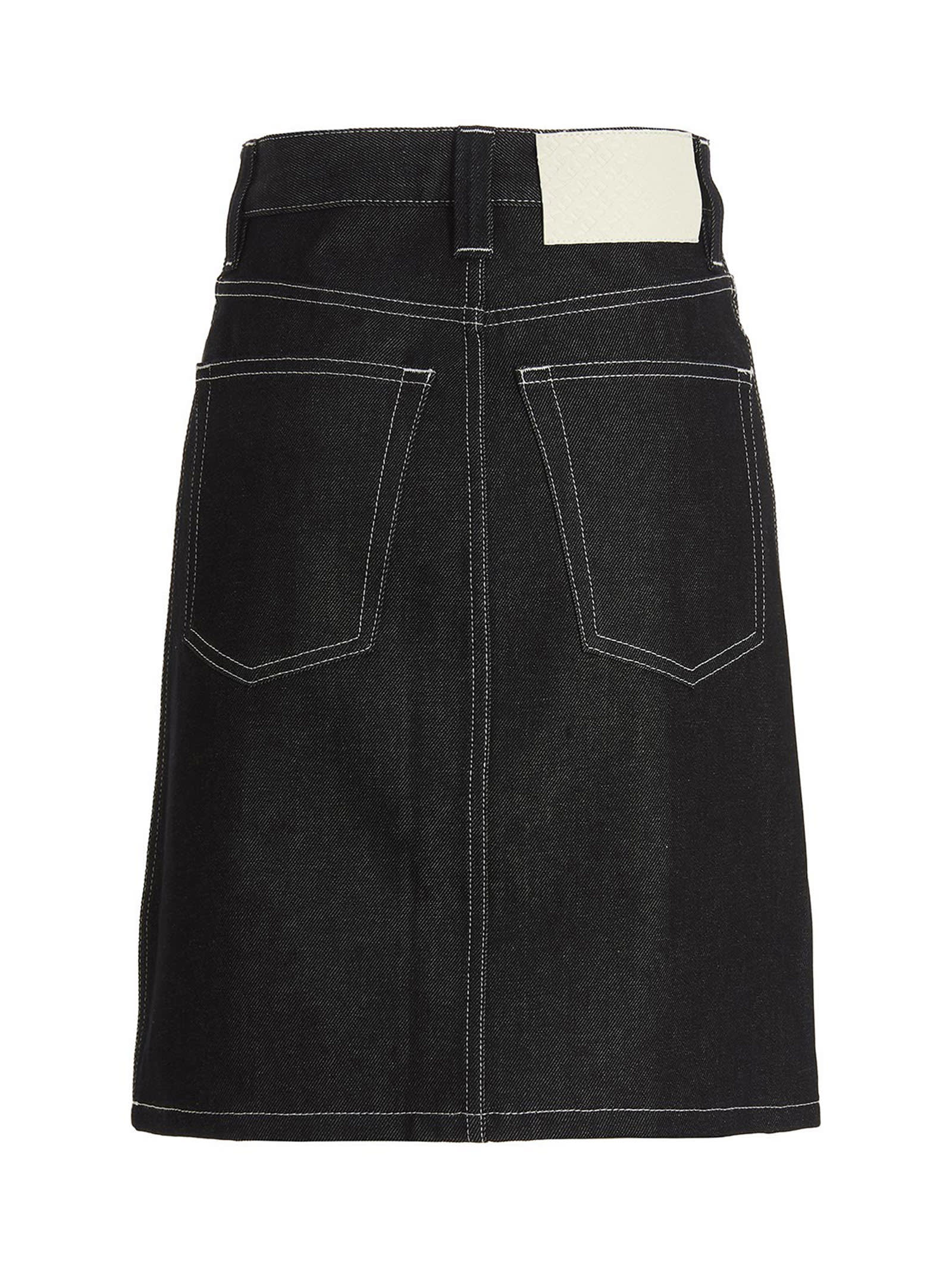スカート SUNNEI SS23 Denim skirt (CRTWWSKR022 7463) Sunnei Denim Skirt | italist