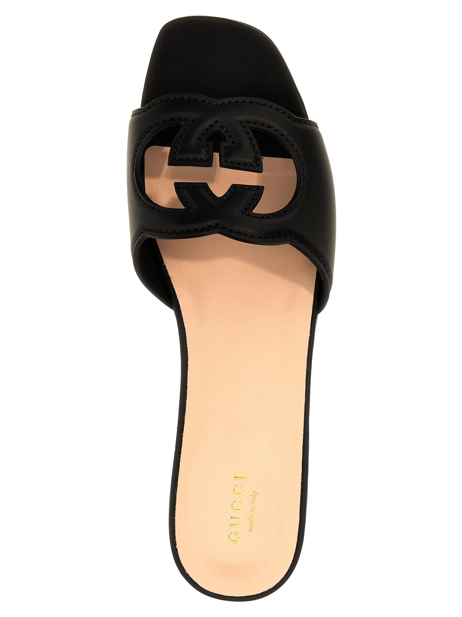 サンダル・ミュール Gucci Sandalo Con Incrocio Gg Gucci 'incrocio Gg' Sandals | italist