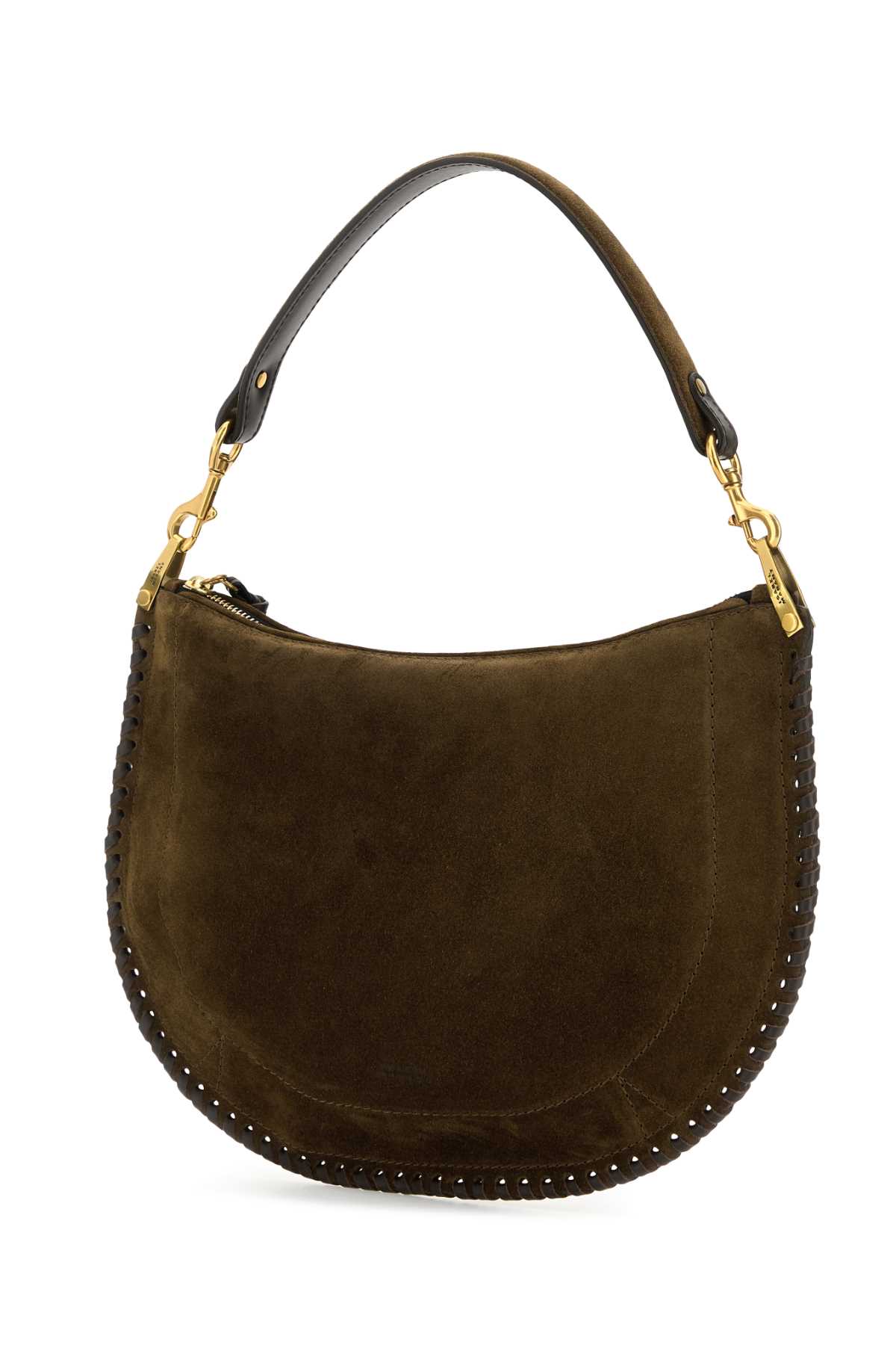 トートバッグ ISABEL MARANT Olive Green Suede Oskan Shoulder Bag Isabel Marant Olive Green Suede Oskan Shoulder Bag | italist