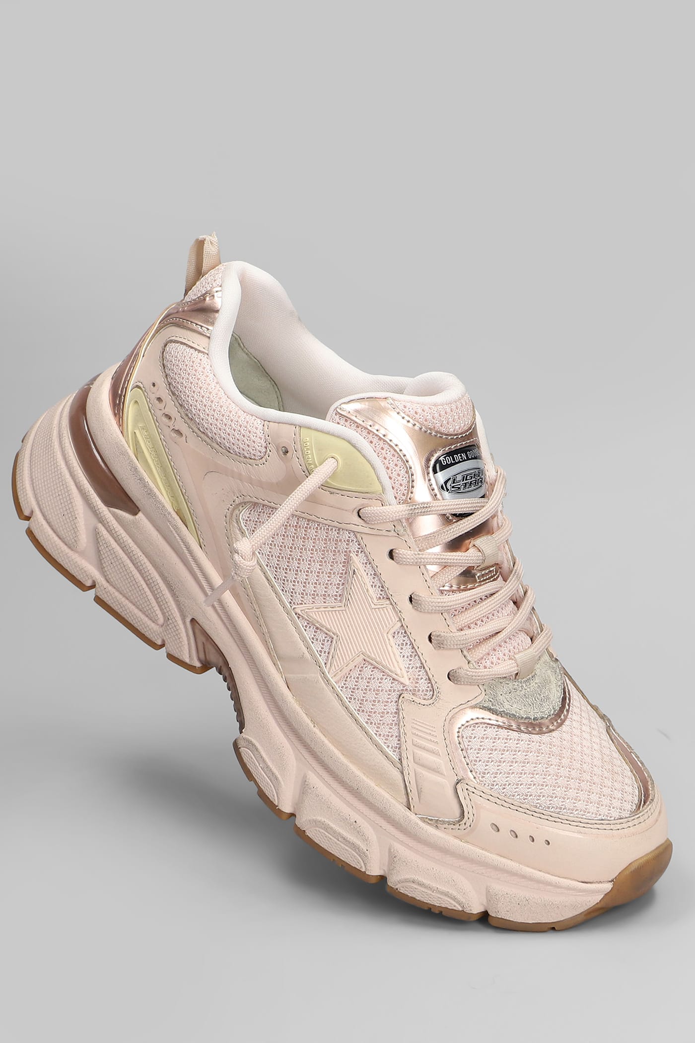 【送料&関税込】Golden Goose Lightstar Sneakers In Rose-pink Golden Goose Lightstar Sneakers In Rose-pink Leather And