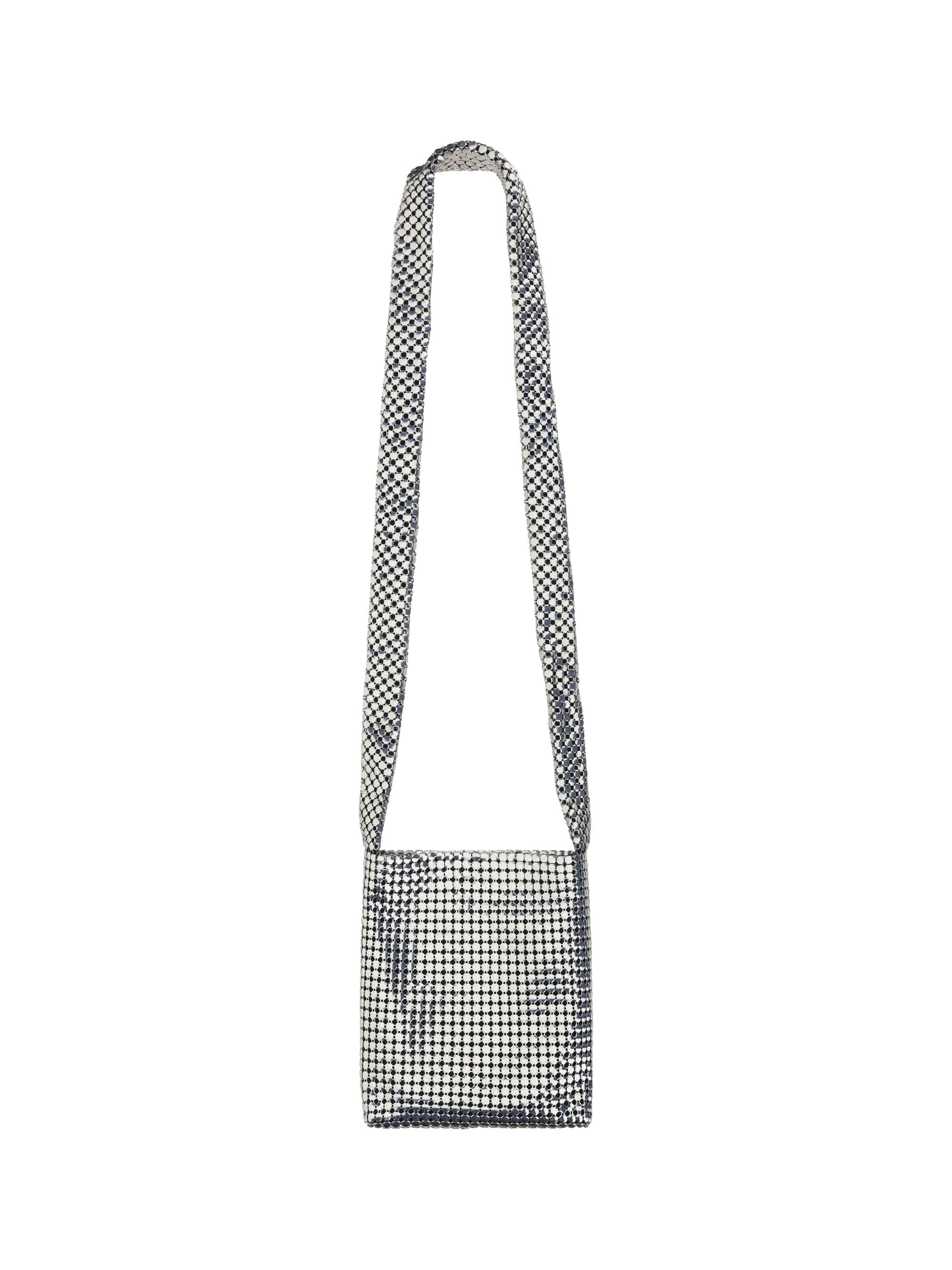 トートバッグ Rabanne Medium Black Mesh Pixel Shoulder Bag Rabanne Pixel Mesh Shoulder Bag | Black | FARFETCH BH