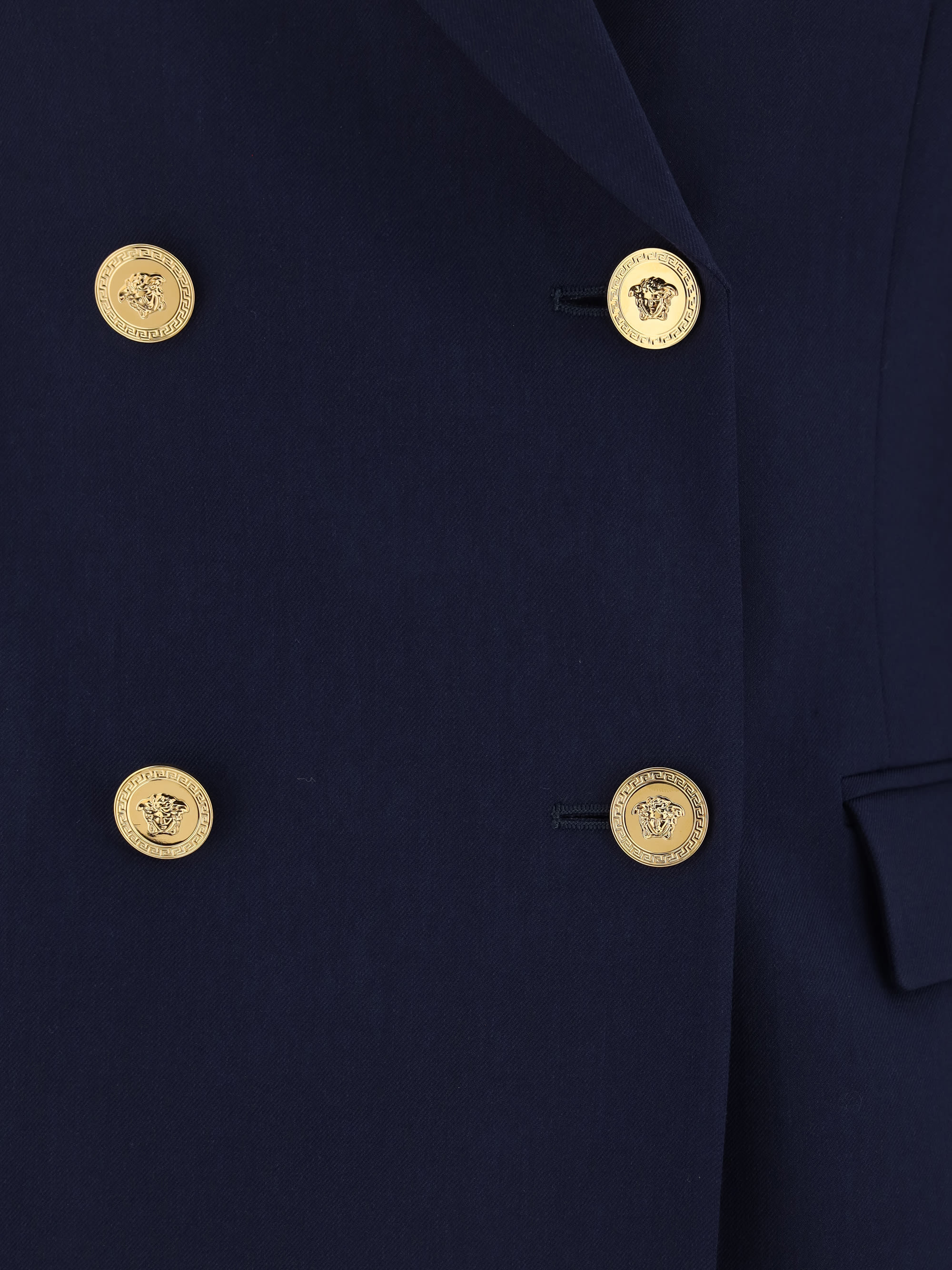【送料&関税込】Versace Logo Patched Dinner Jacket Versace Logo Patched Dinner Jacket | italist