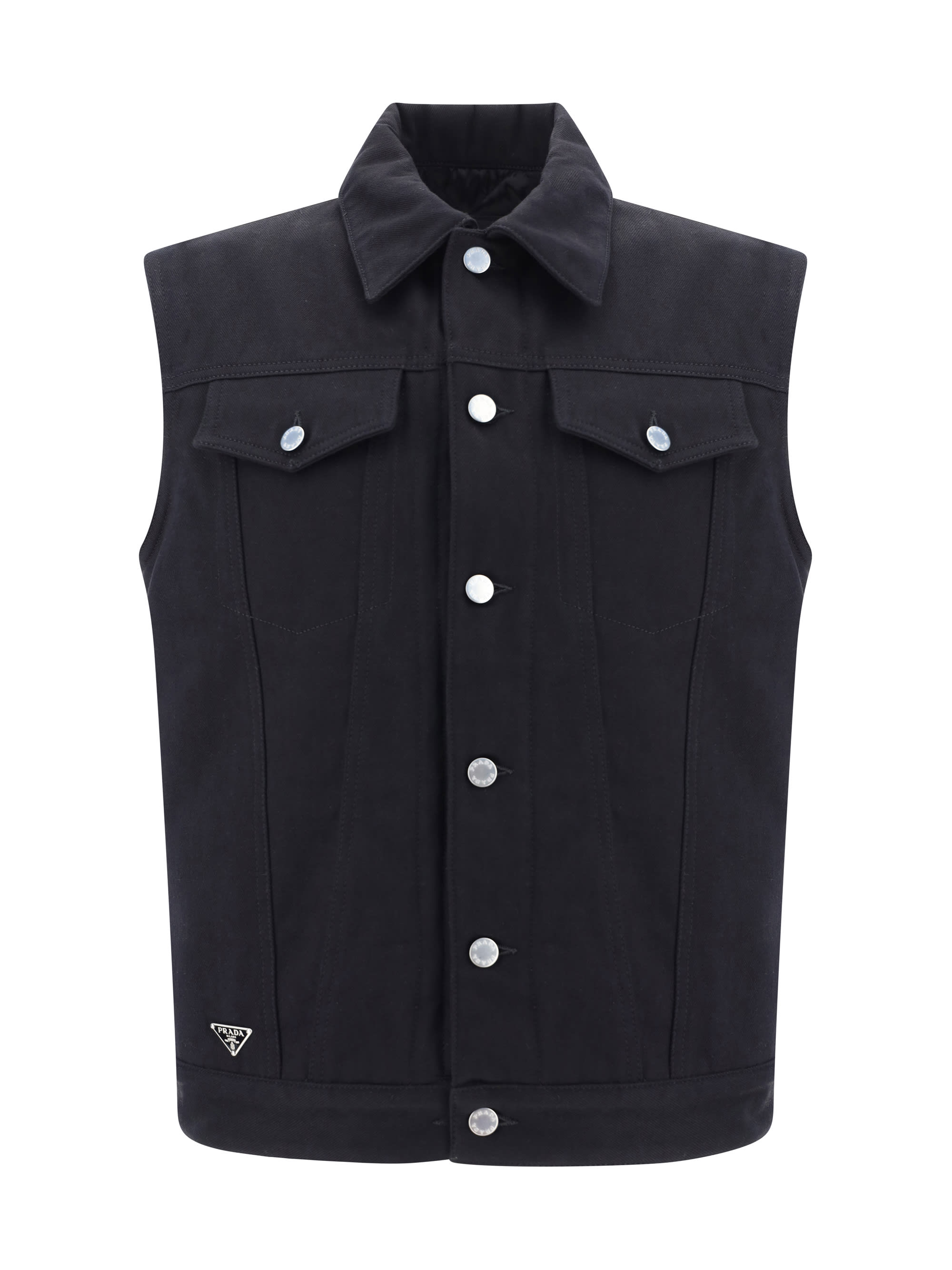 ベスト・ジレ Prada Denim Vest Prada Denim Vest | italist
