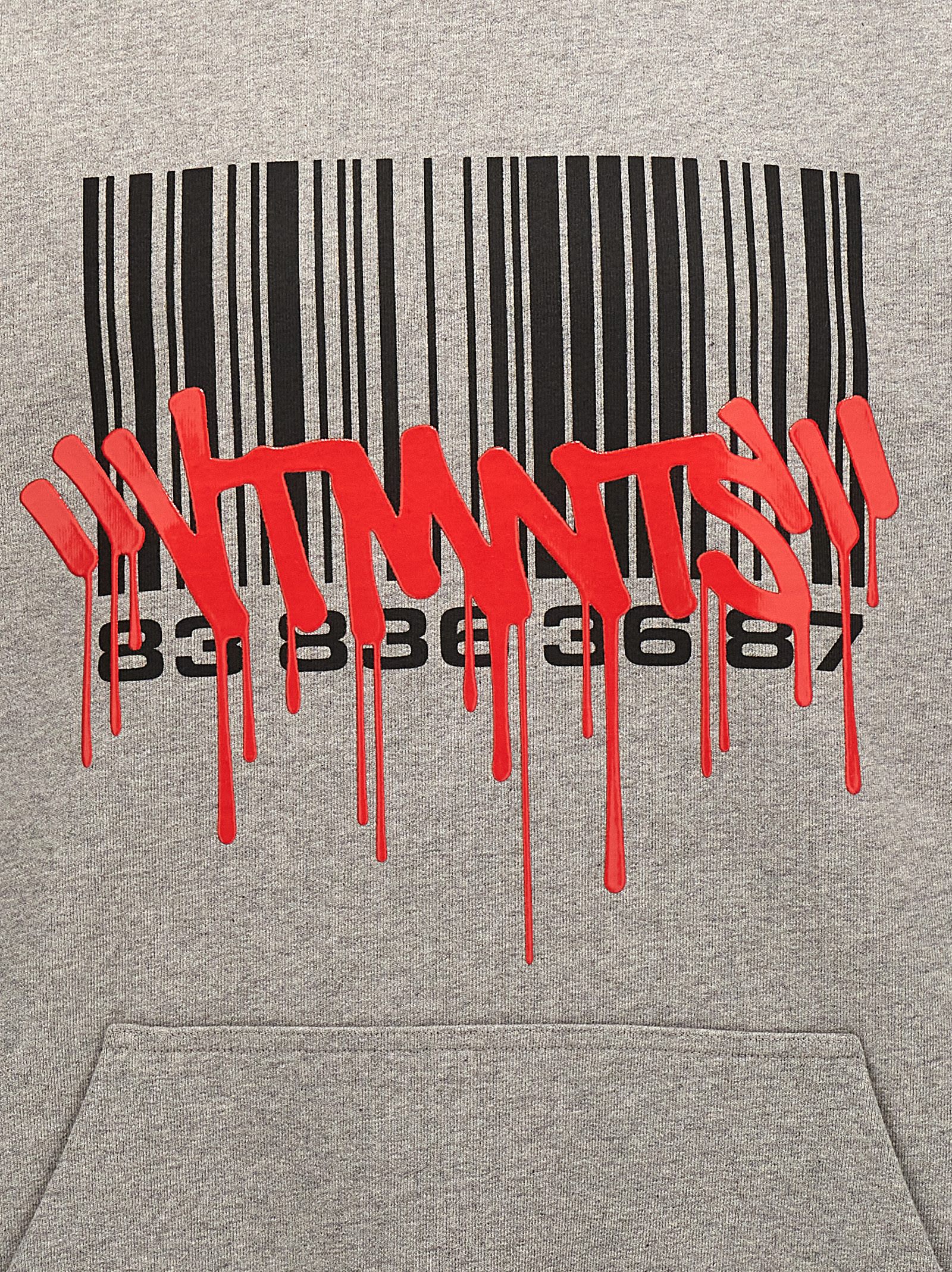【VTMNTS】グラフィティ ビッグバーコード パーカー VTMNTS 'graffiti Big Barcode' Hoodie | italist