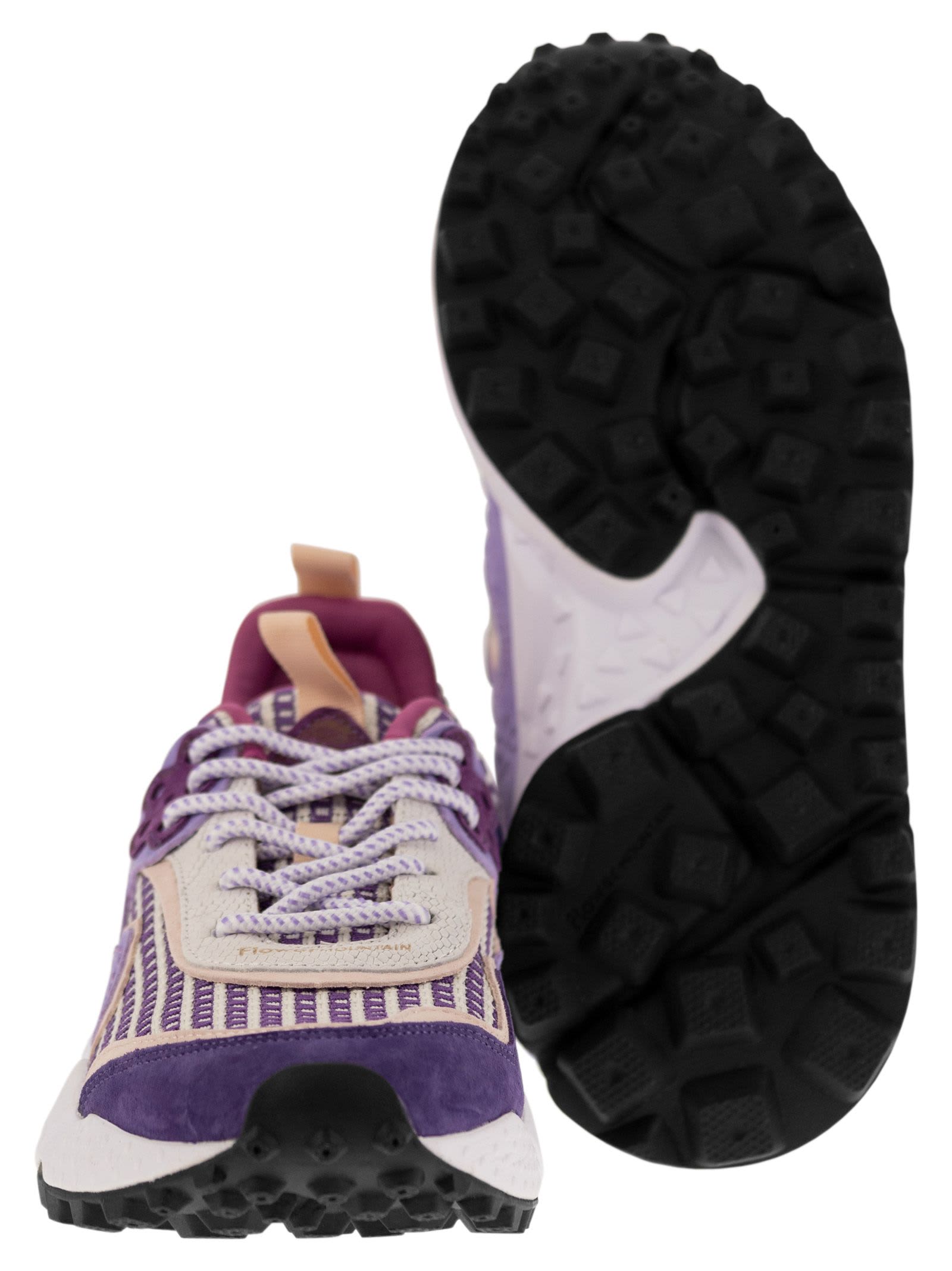 Flower Mountain Kotetsu - Sneakers In Suede And Technical