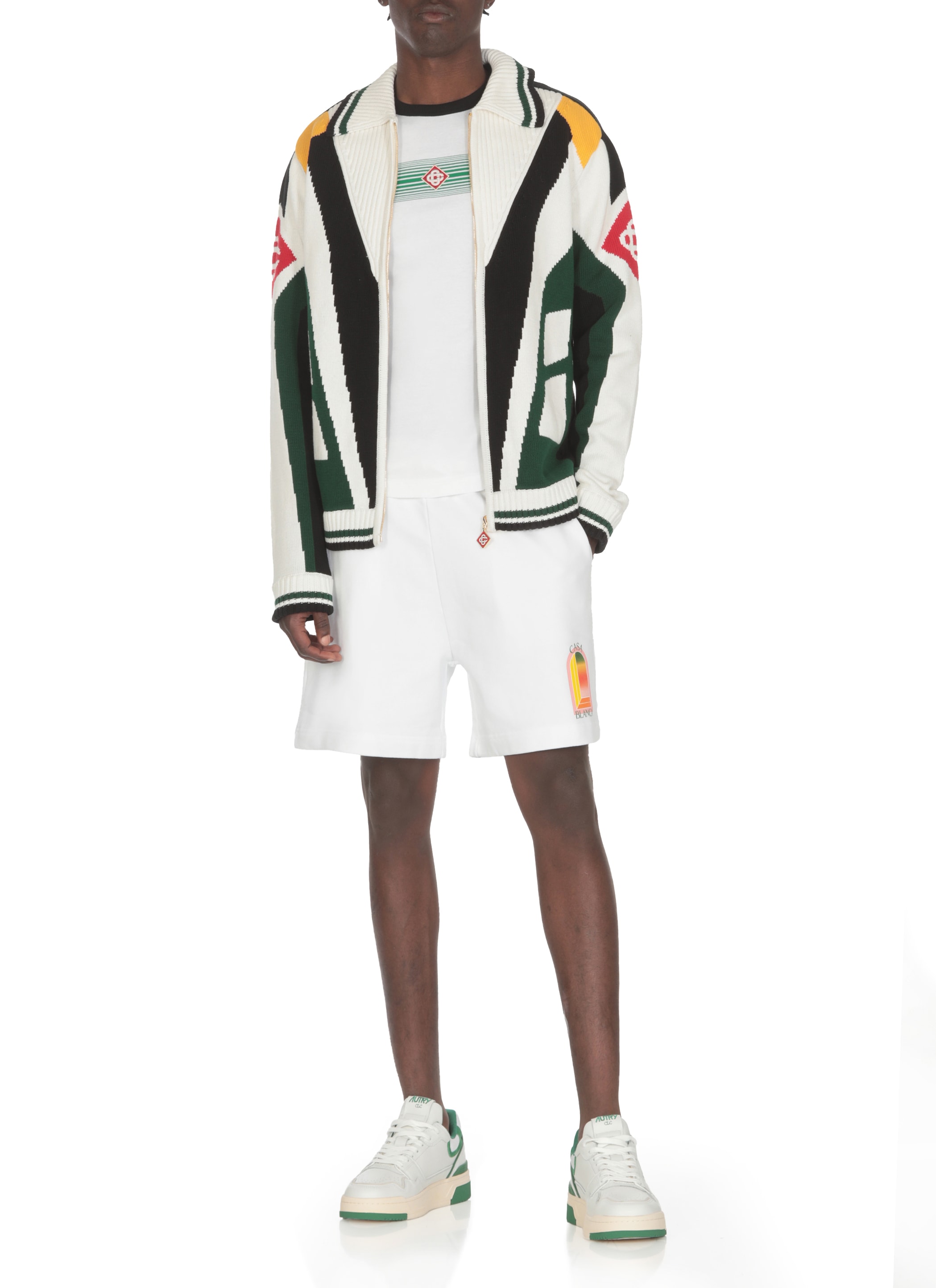 Casablanca Zip-up Cardigan | italist