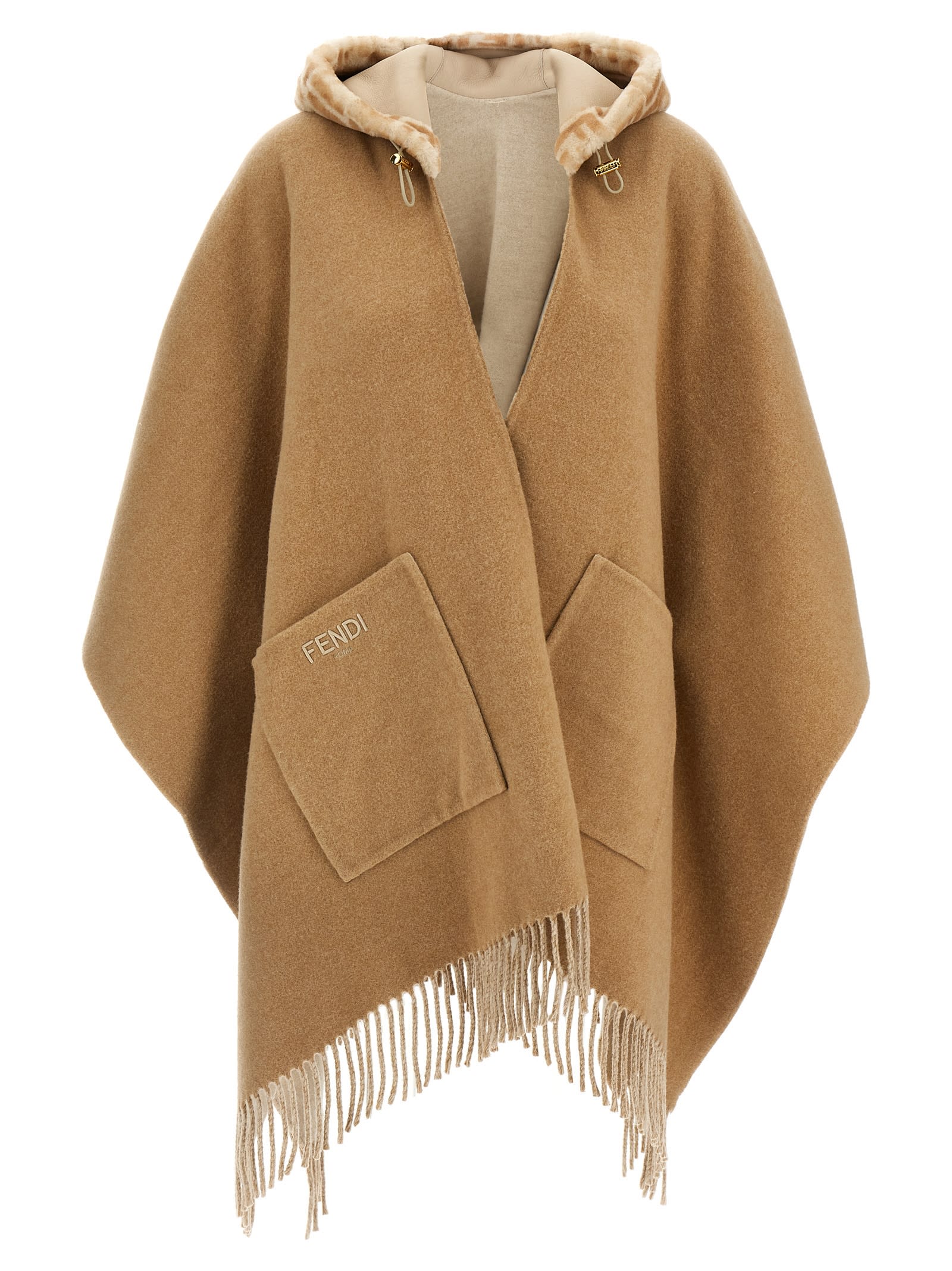 【送料&関税込】Fendi wo/ws Poncho 6ee61aa6f066236c5cacd315ee5ac2