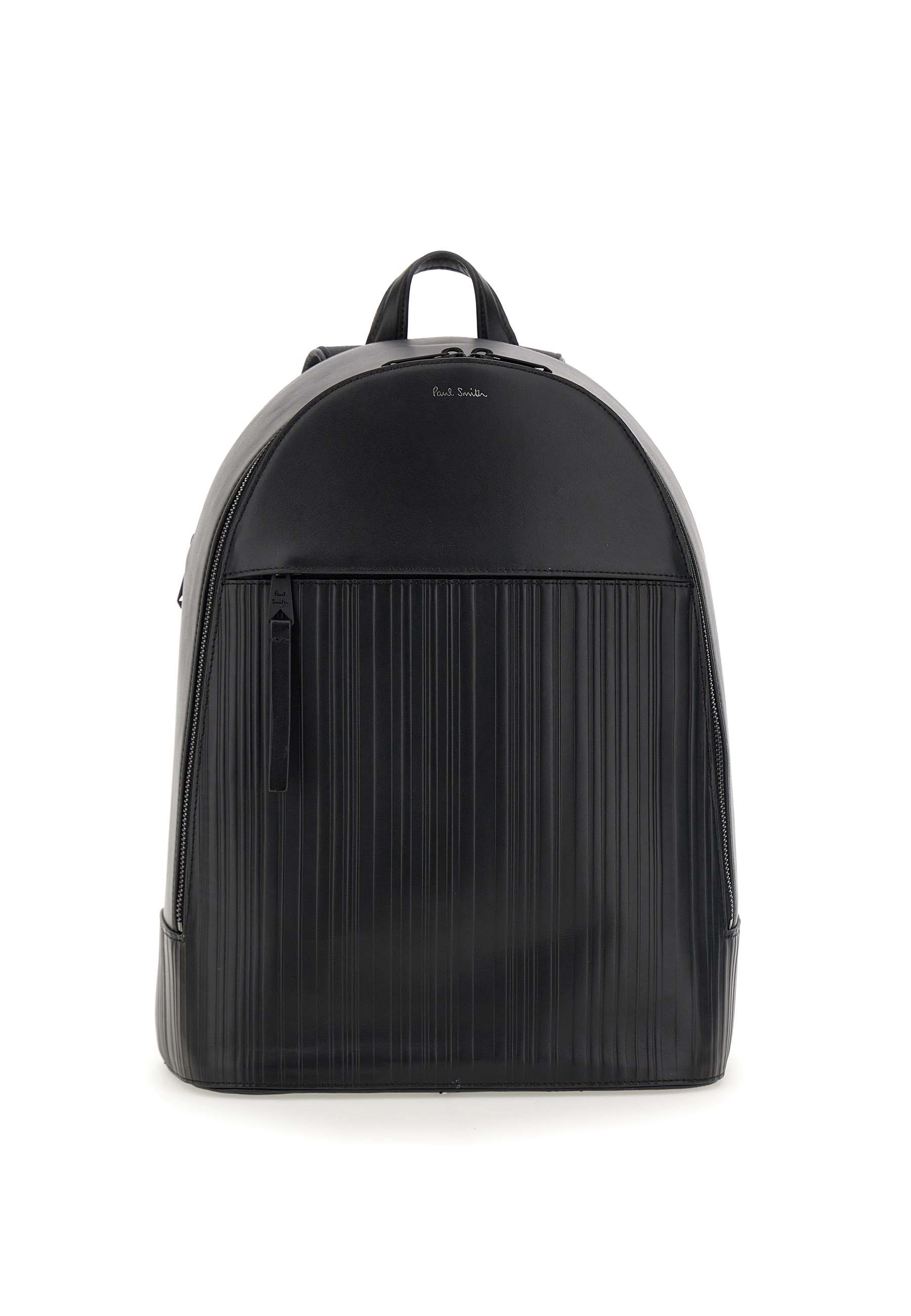 Paul Smith - Textured-Leather Sling Backpack - Black Paul Smith