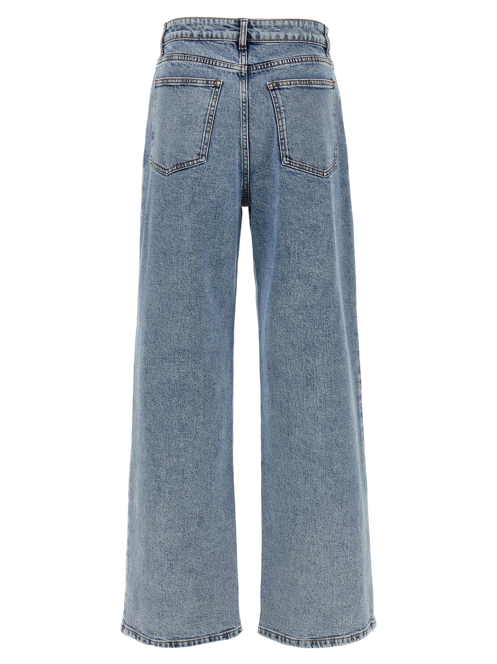 デニム・ジーパン FABIANA FILIPPI Woman Jeans Blue PAD265F357L182 VR1 Fabiana Filippi Diamond Thread Jeans | italist