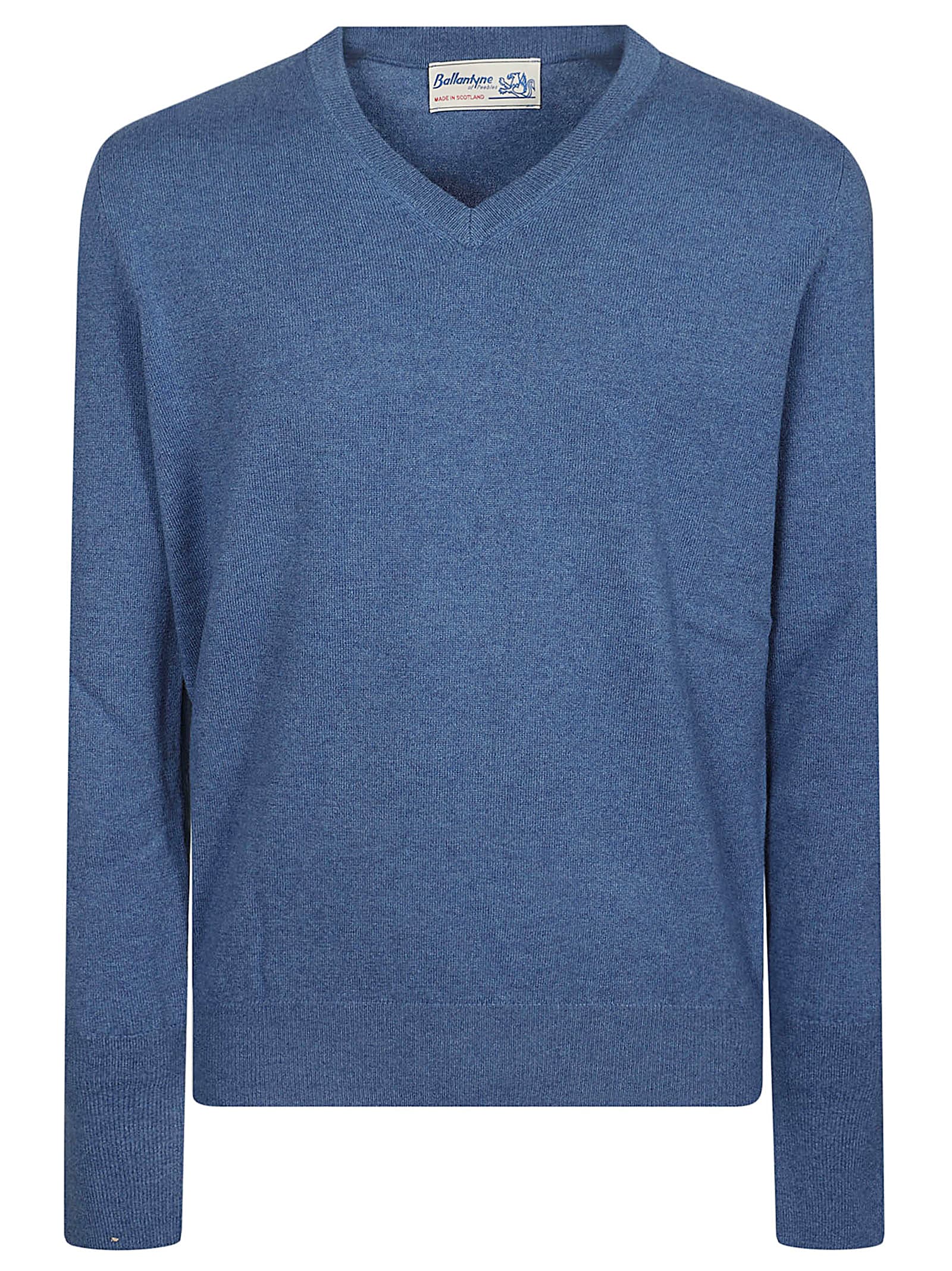 【BAON】[unisex] Bockney V-neck Knit Low_Res-T2032LV_GRAPH-