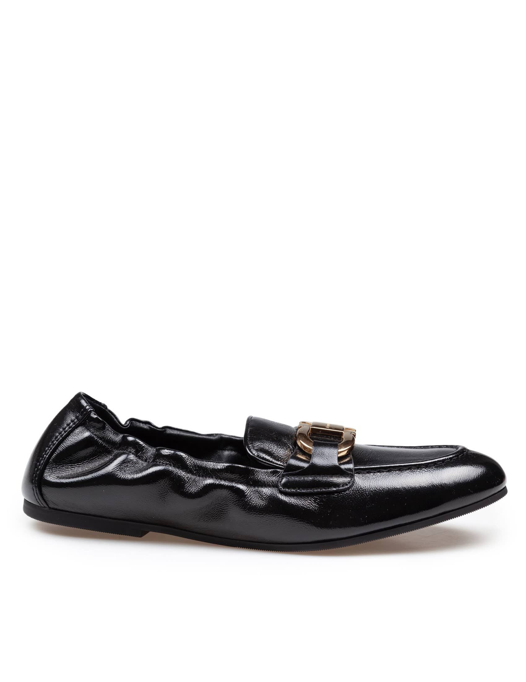 Ferragamo Jodie Loafer In Black Leather | italist