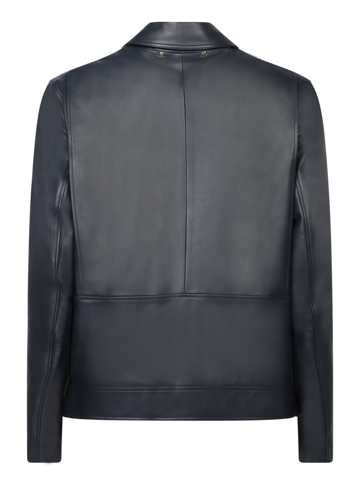 ジャケットその他 PAUL SMITH Men Jacket M1R280U N00040 49 BLUE Paul Smith Men's Cotton Zip Jacket in Blue Paul Smith