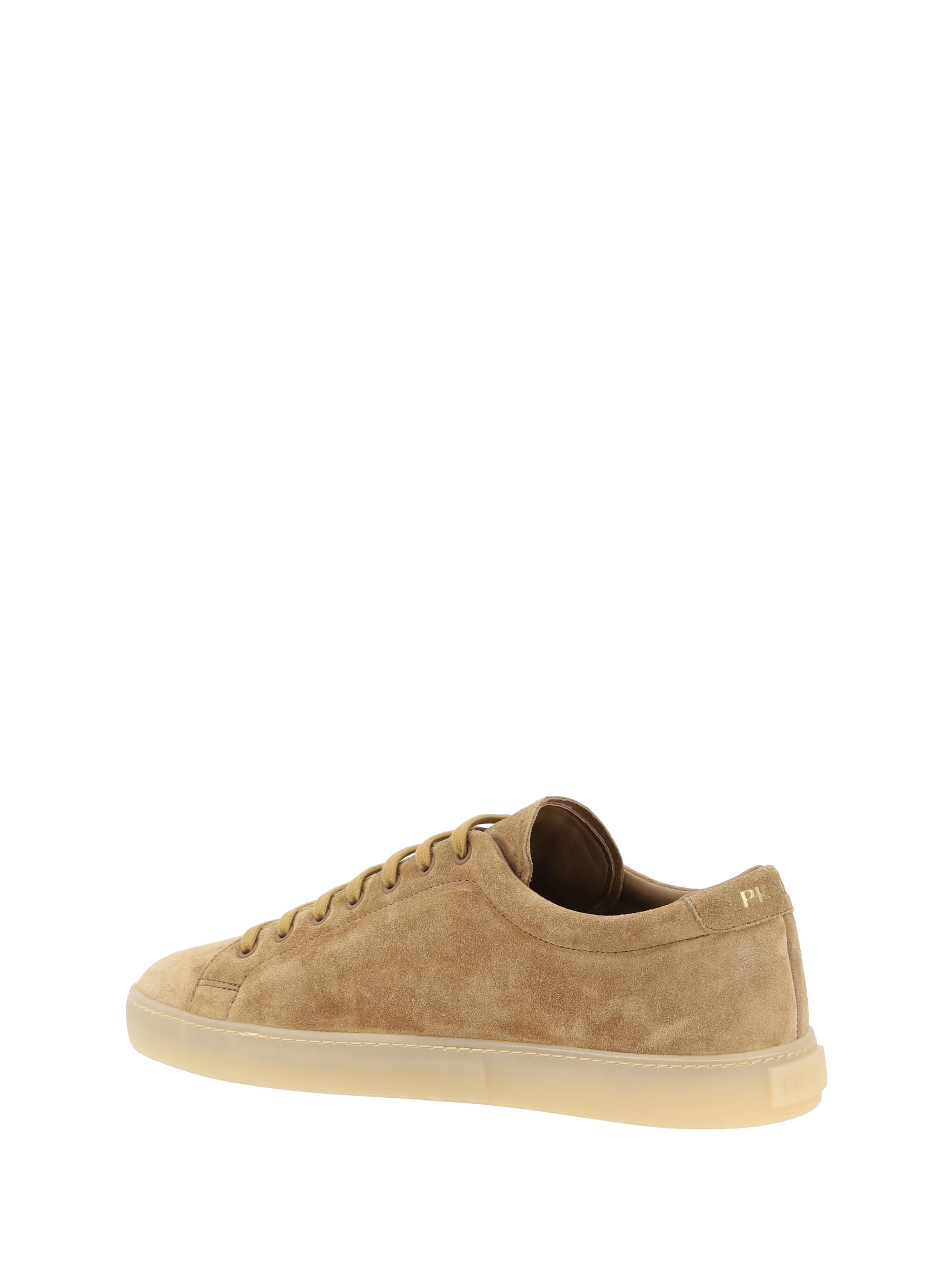 関税込！【PRADA】プラダ Suede Sneakers 2EE413FG001054F0401 Prada Suede Sneakers | Saks Fifth Avenue