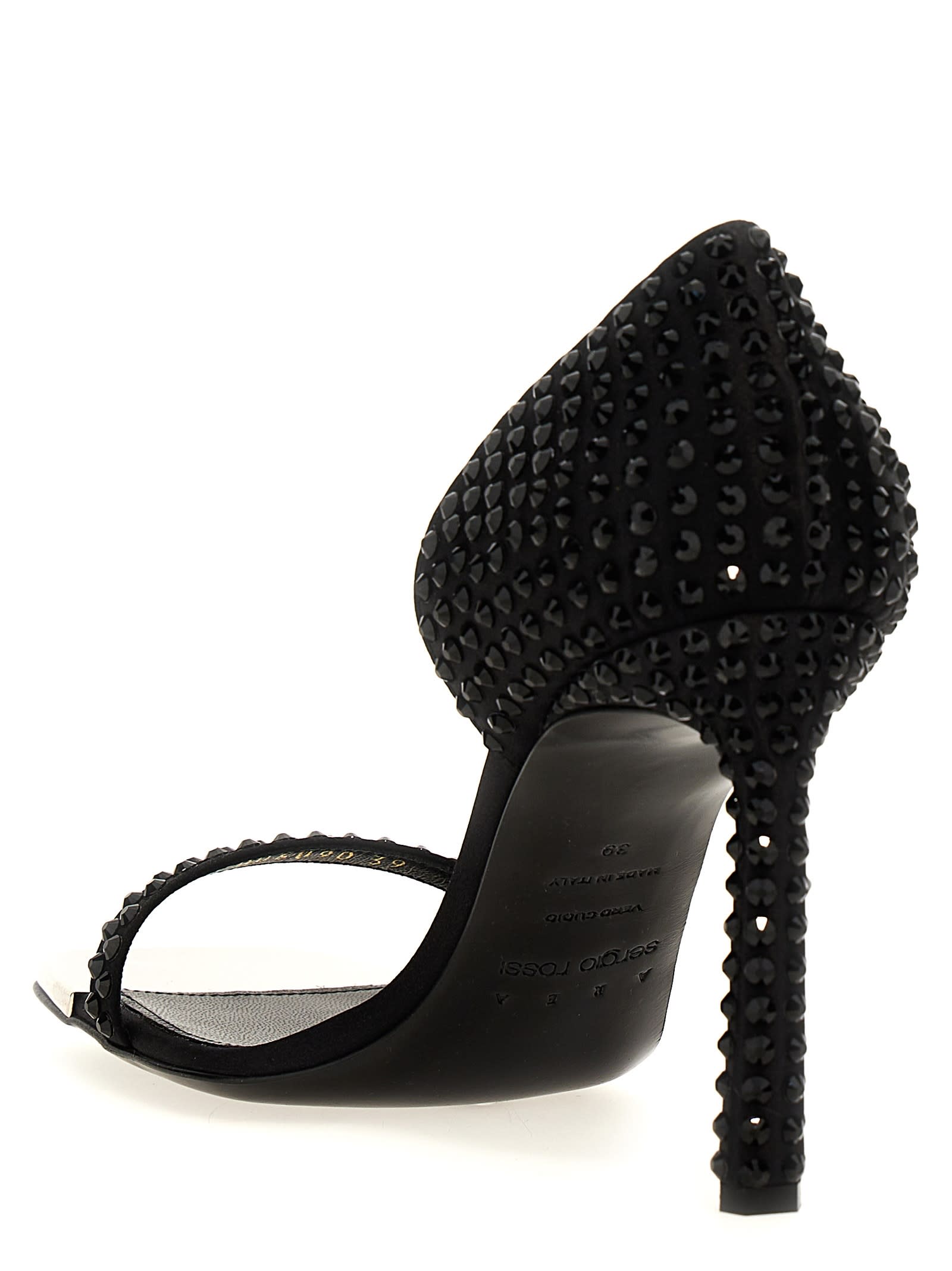 サンダル・ミュール Sergio Rossi Sergio Rossi x AREA 'Area Dagger' sandals Sergio rossi Sergio rossi x area 'area dagger' sandals