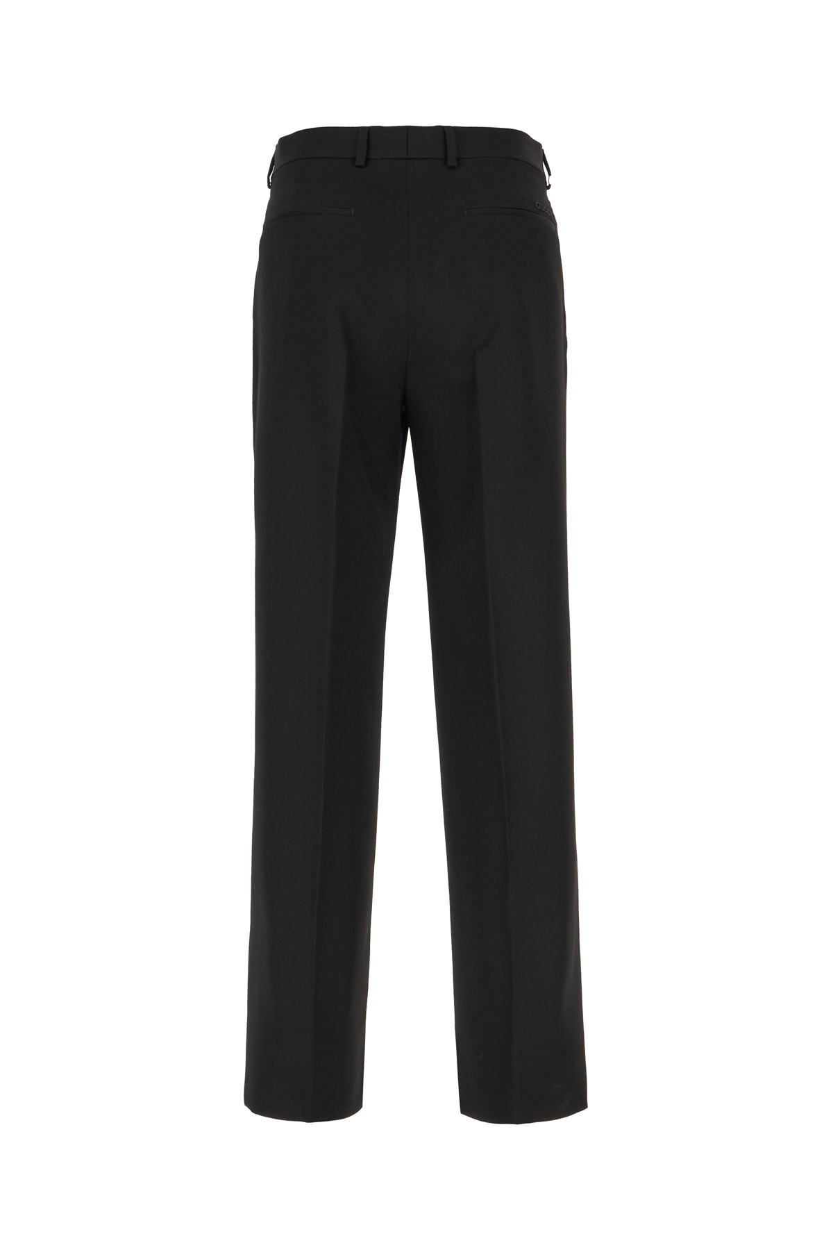 パンツ GUCCI Graphite Wool Pant Cotton canvas pants in dark blue | GUCCI® US