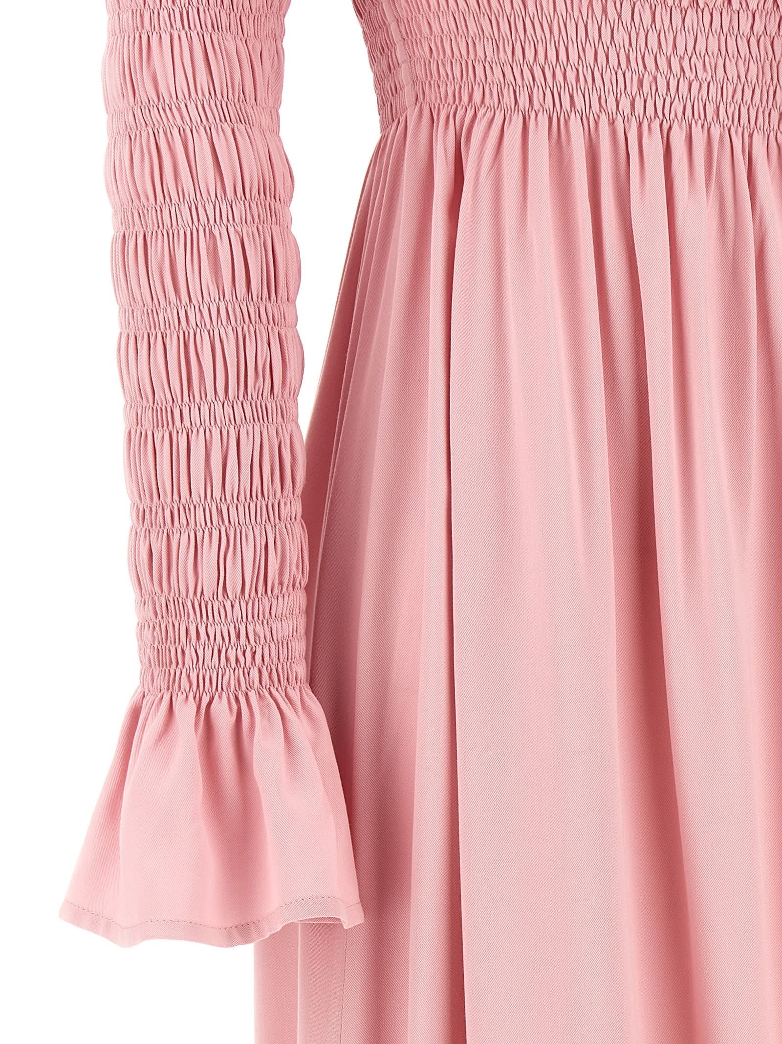 ワンピース SLEEPER 'Juliette' dress Juliette Shirred Asymmetric Dress in Mimosa Print – Sleeper