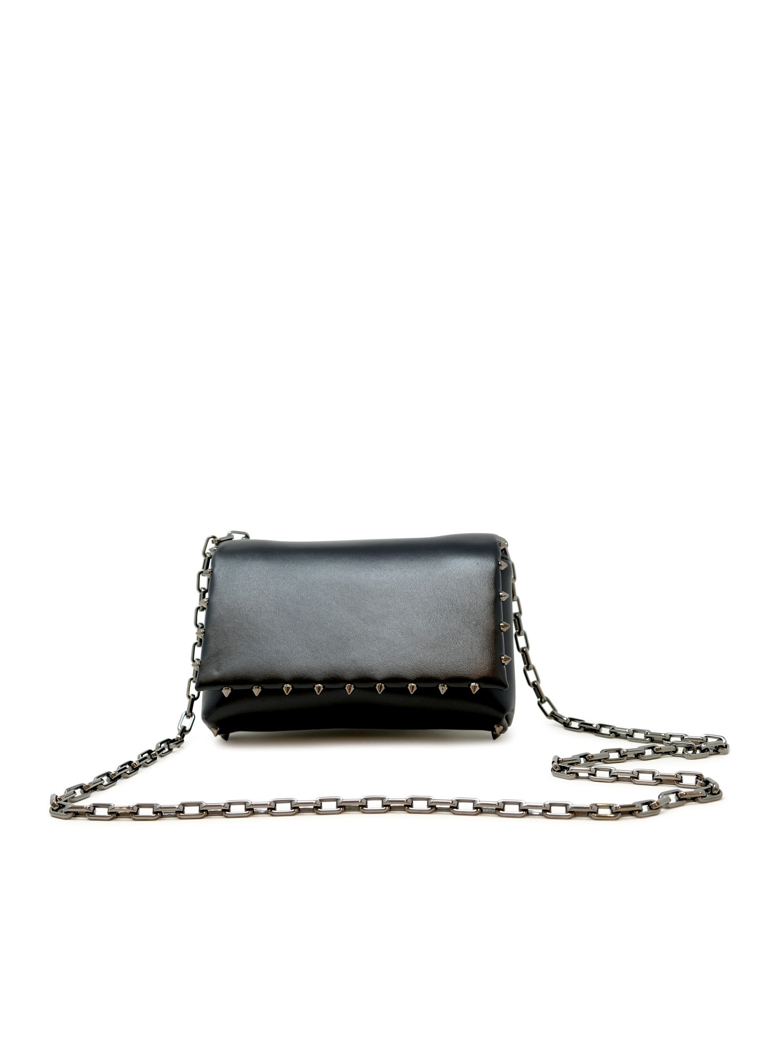 【送料&関税込】Christian Louboutin Spiky Pouch Bag Christian Louboutin Spiky Pouch Bag | italist
