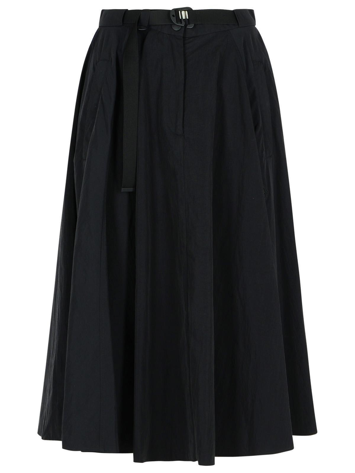 【送料&関税込】Moncler Belted A-line Midi Skirt Moncler Belted A-Line Skirt | Nordstrom