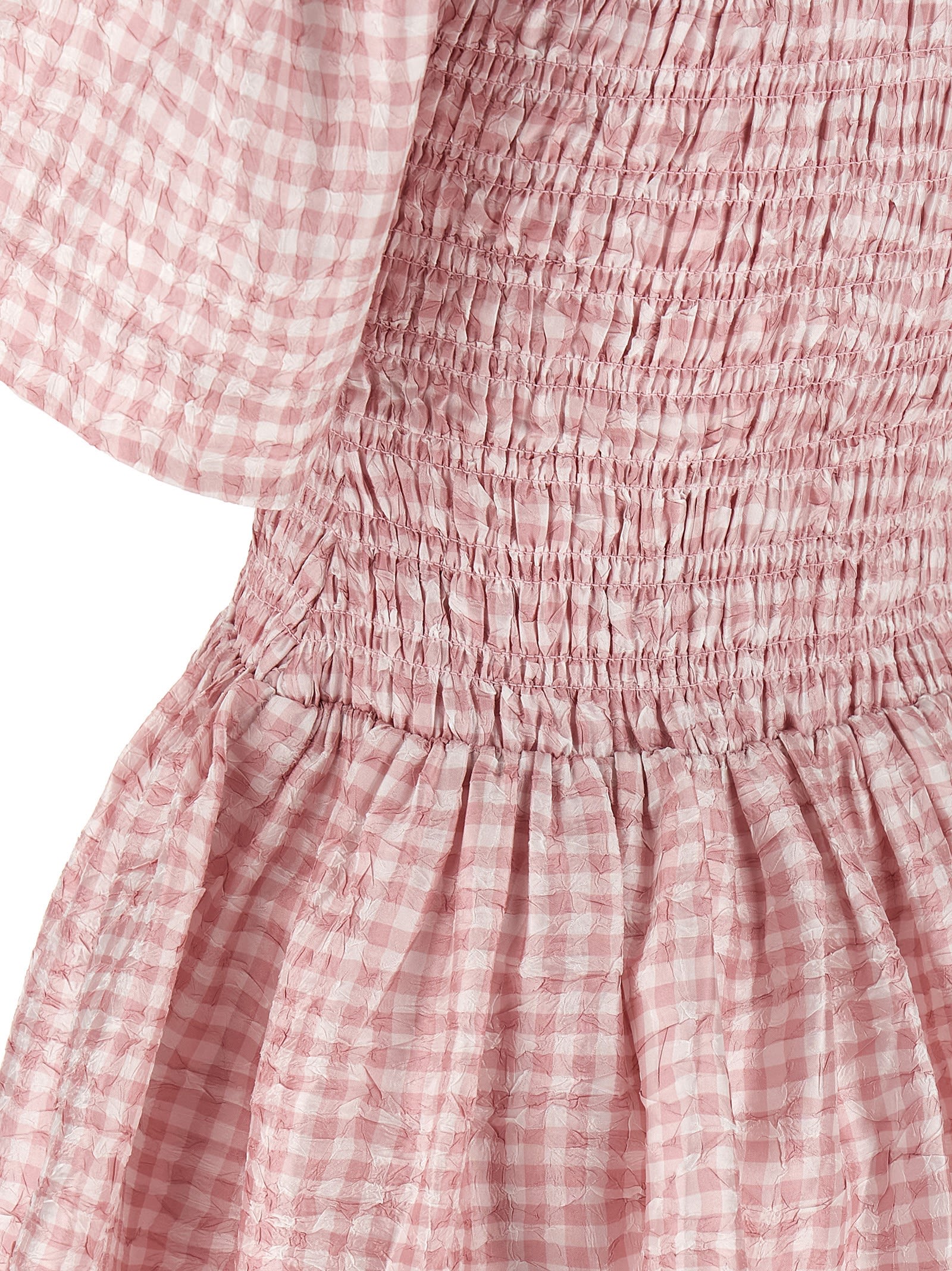 Ganni 'pink Check' Dress | italist