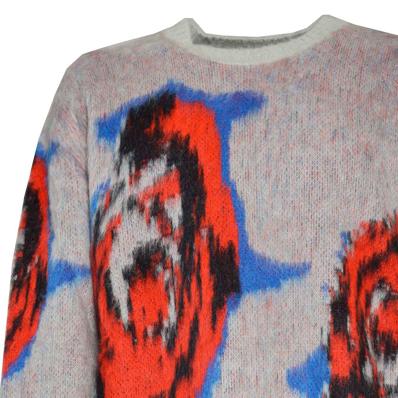 【送料&関税込】MSGM Rose Intarsia-knit Crewneck Jumper MSGM Rose Intarsia-knit Crewneck Jumper | italist