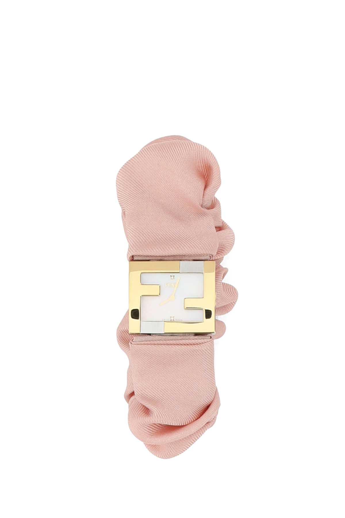 アナログ腕時計 Fendi Stainless steel and pink nylon Fendimania Baguette wat ea15bf96f778bb6d1abc2a6e35a1e7