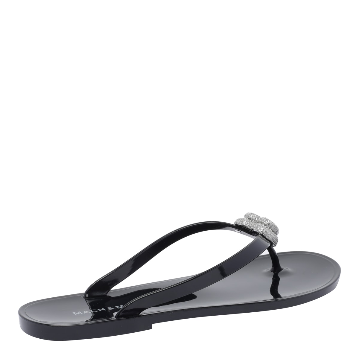 Mach & Mach Double Heart Flip Flops | italist