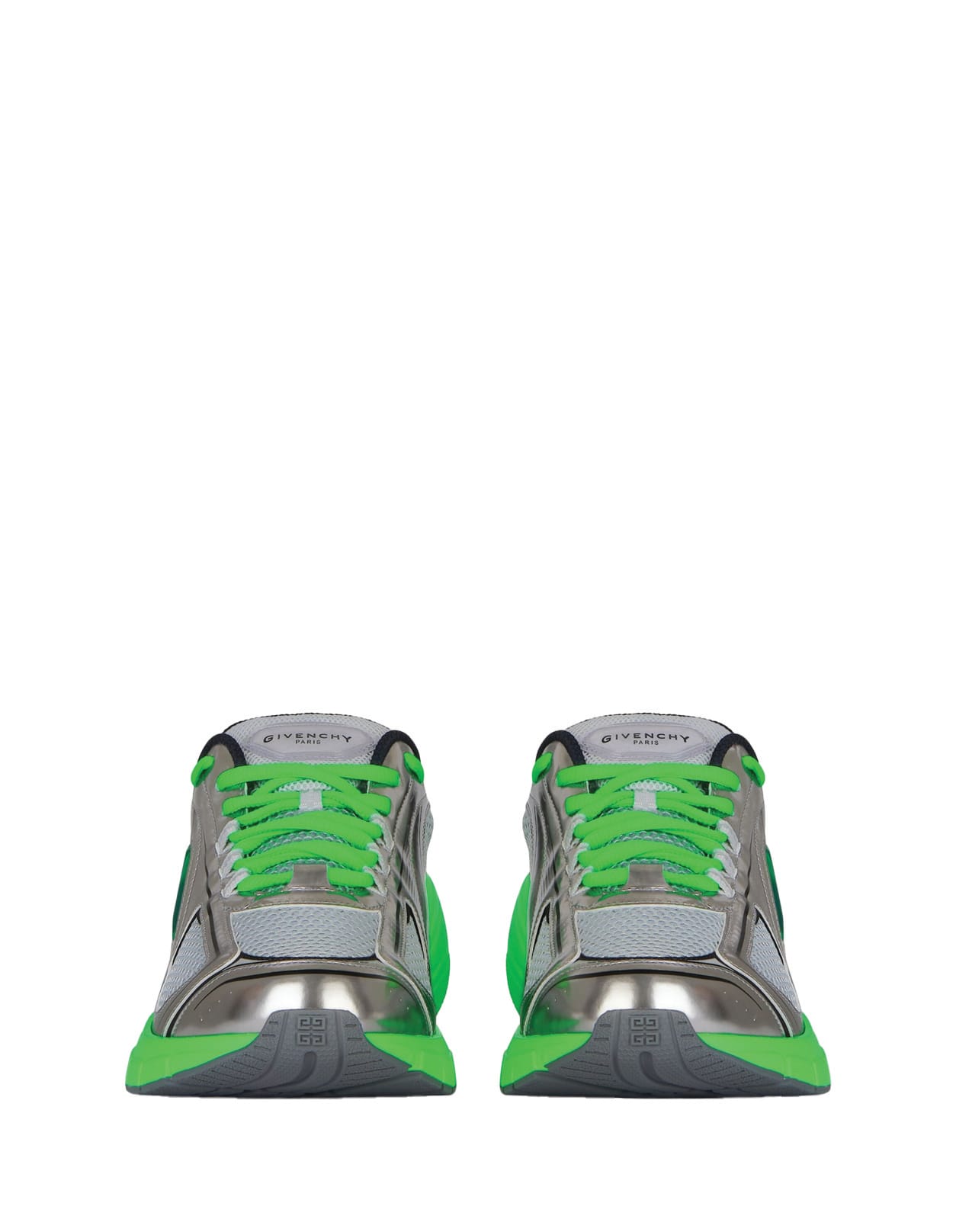 Givenchy Green And Silver Tk-mx Runner Sneakers | italist