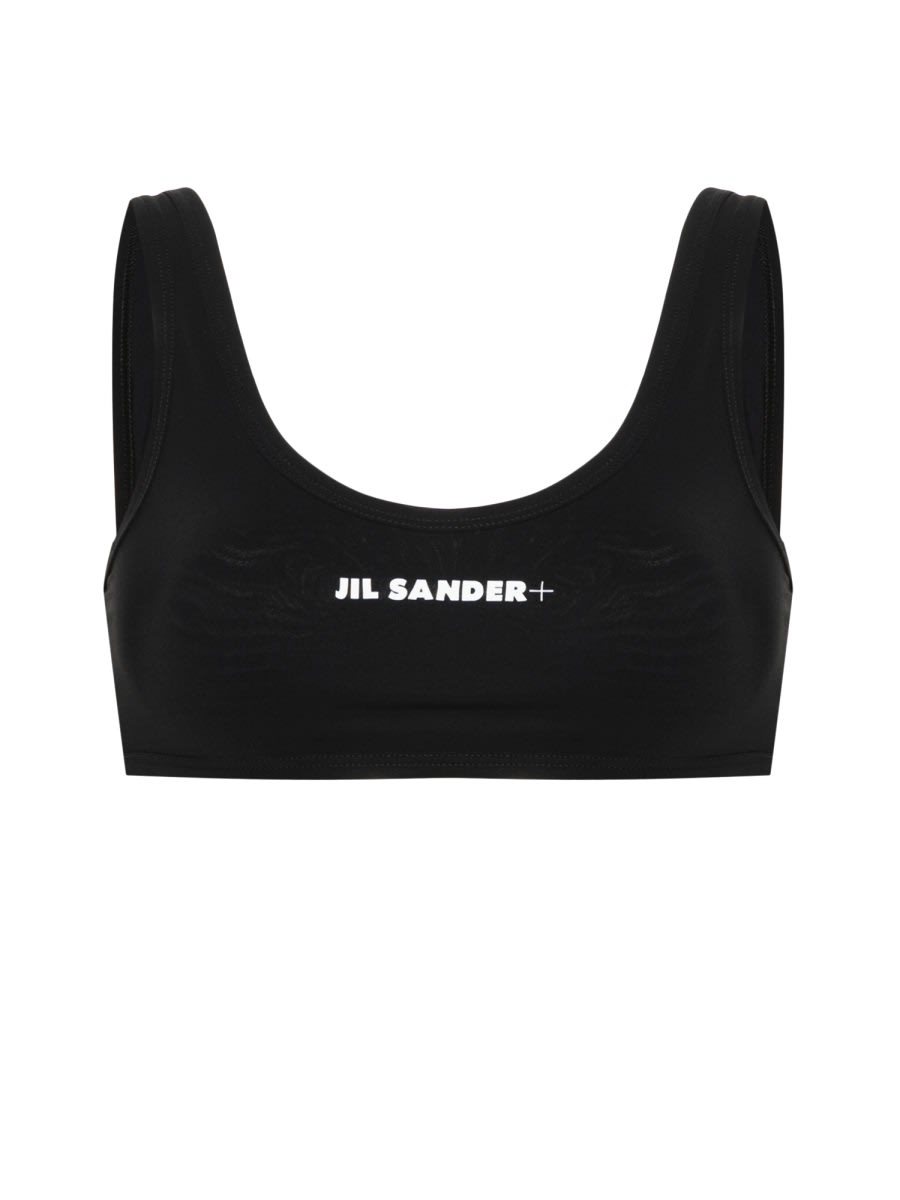 Jil Sander Logo Bikini Top | italist