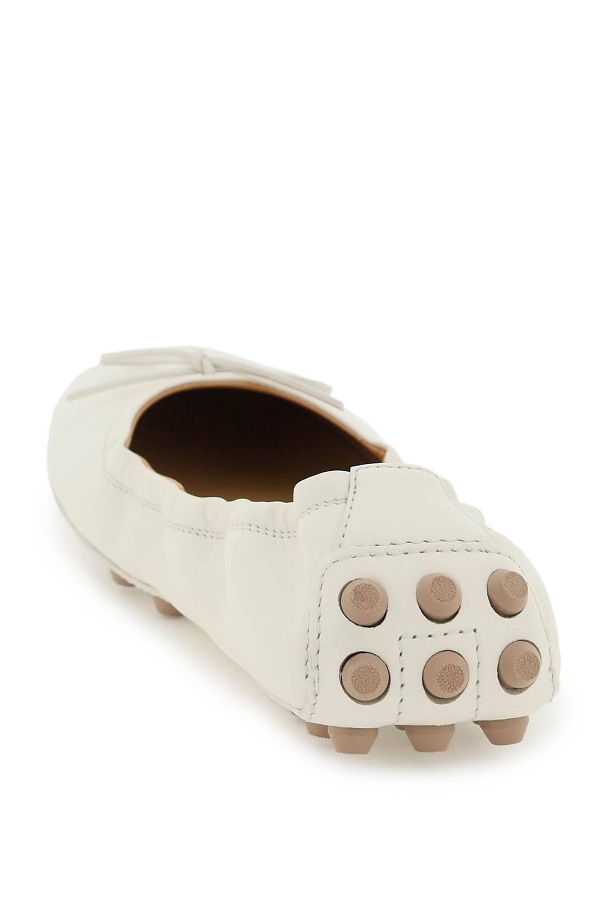 Tod's Bubble Ballet Flats In Leather | italist