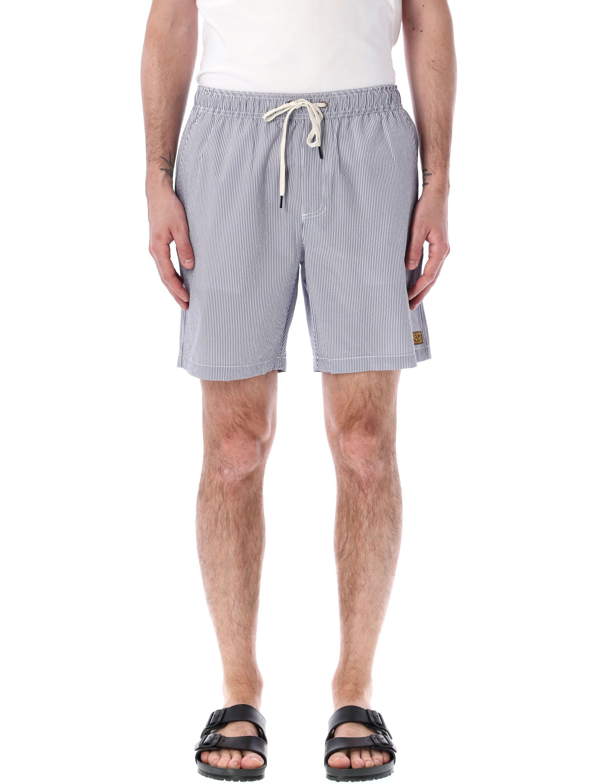 ◆RVCA◆ EXOTICA PRINT 17\" ELASTIC 水着 ショートパンツ Exotica Seersucker Elastic 17