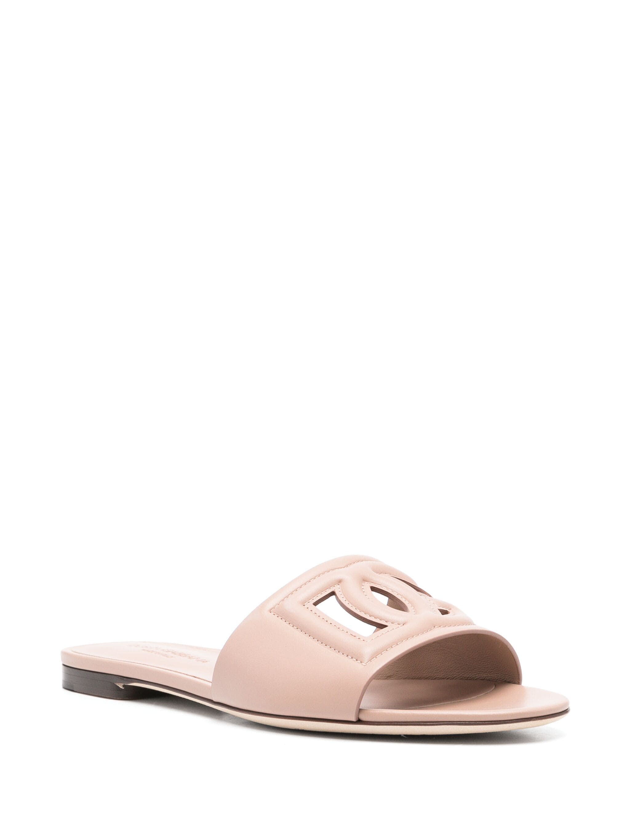 【Dolce Gabbana】CIABATTA FLAT VITELLO LISCIO◆CQ0608AW576 Dolce & Gabbana Ciabatta Flat Vitello Liscio | italist
