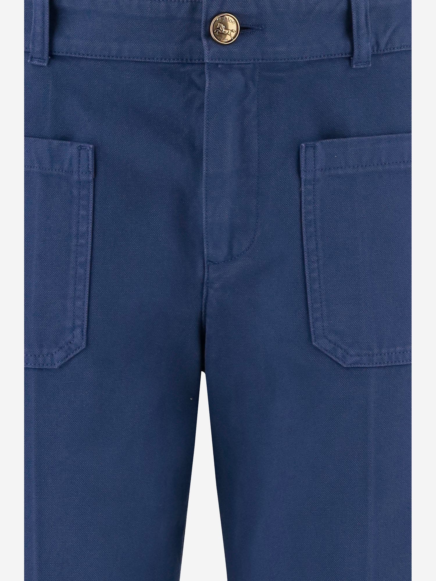 Chloé Cotton Cropped Pants | italist