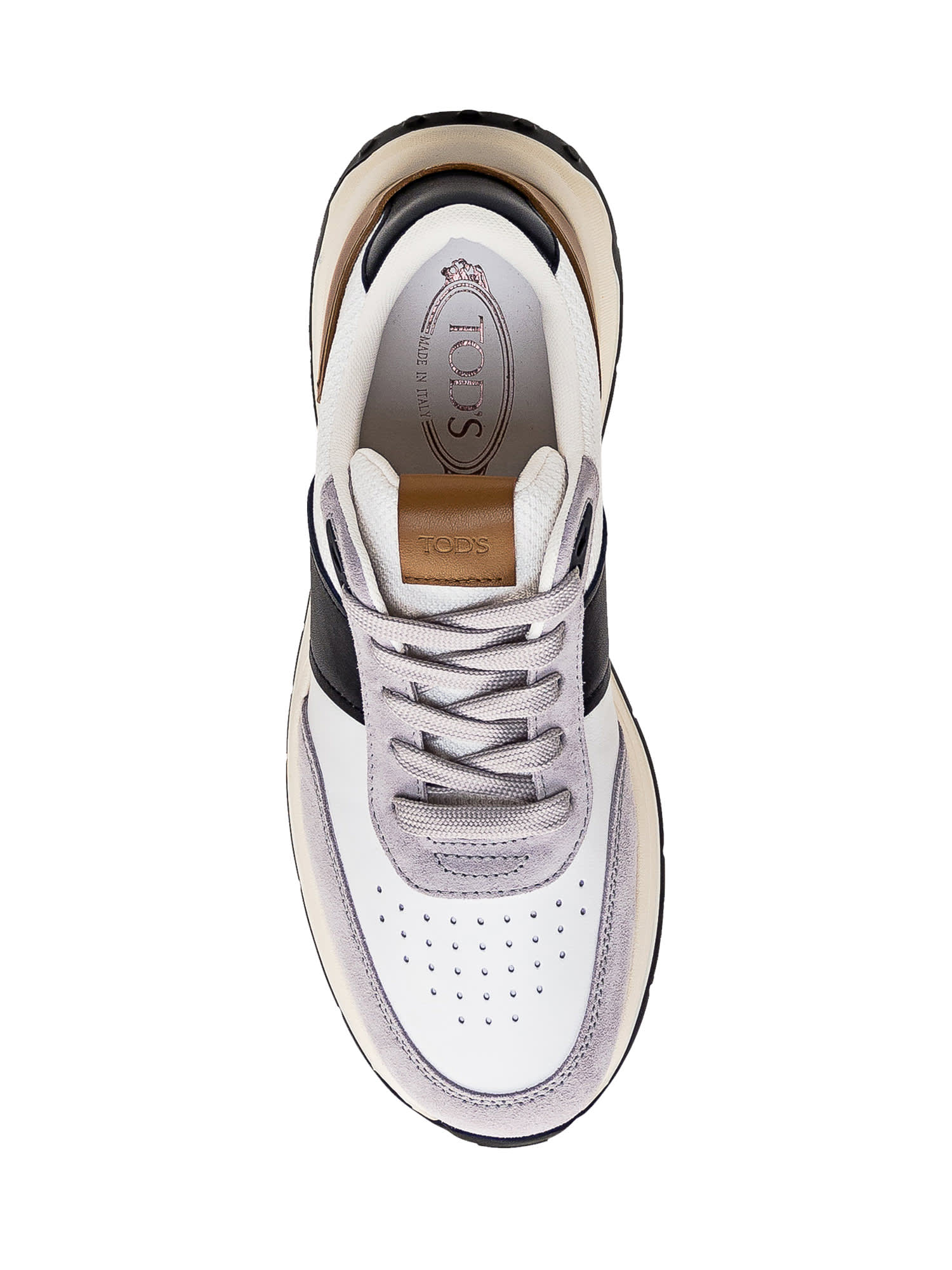 Tod's Leather And Mesh Sneakers | italist