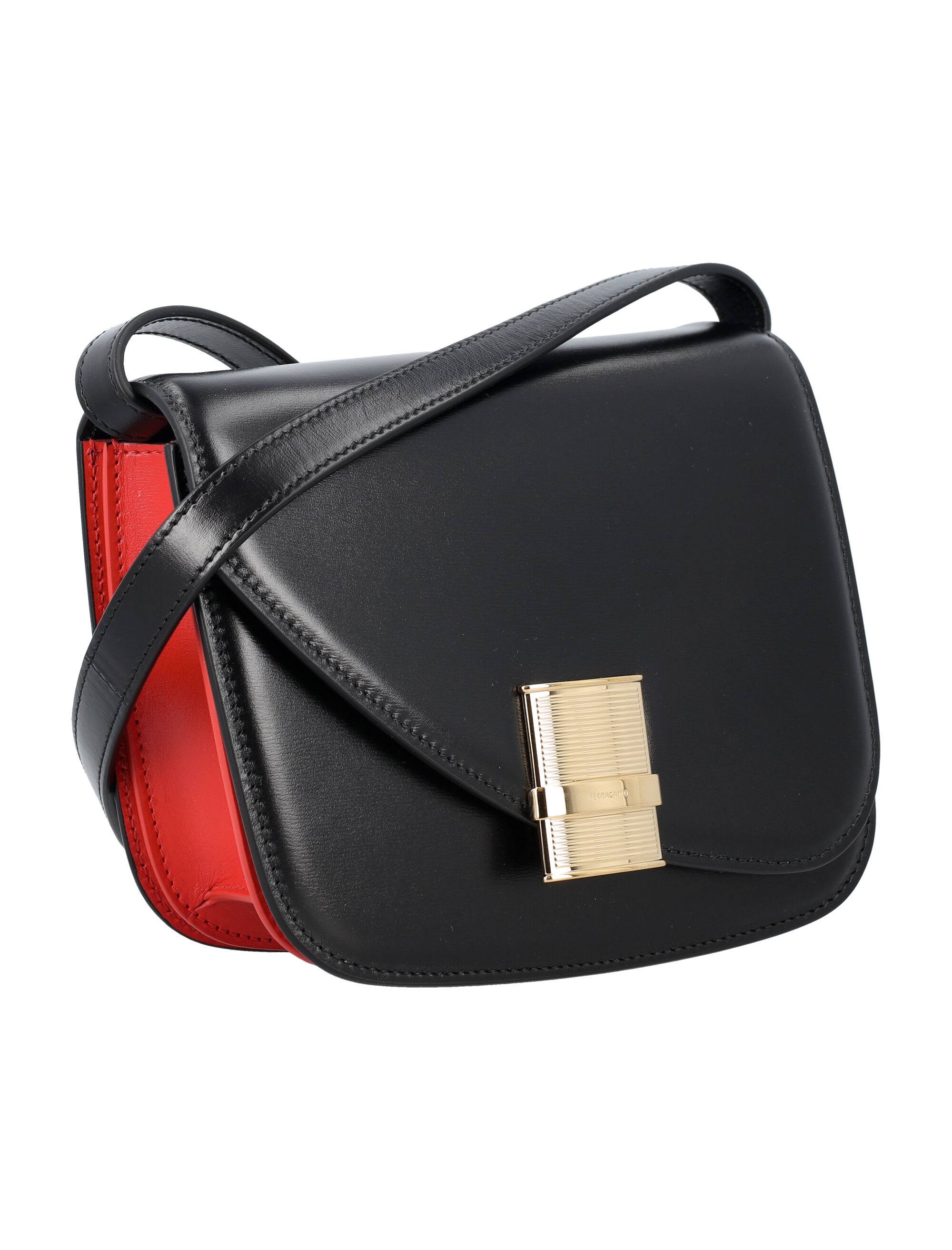 【送料&関税込】Ferragamo Shoulder Bag flame Ferragamo Flame Shoulder Bag | italist