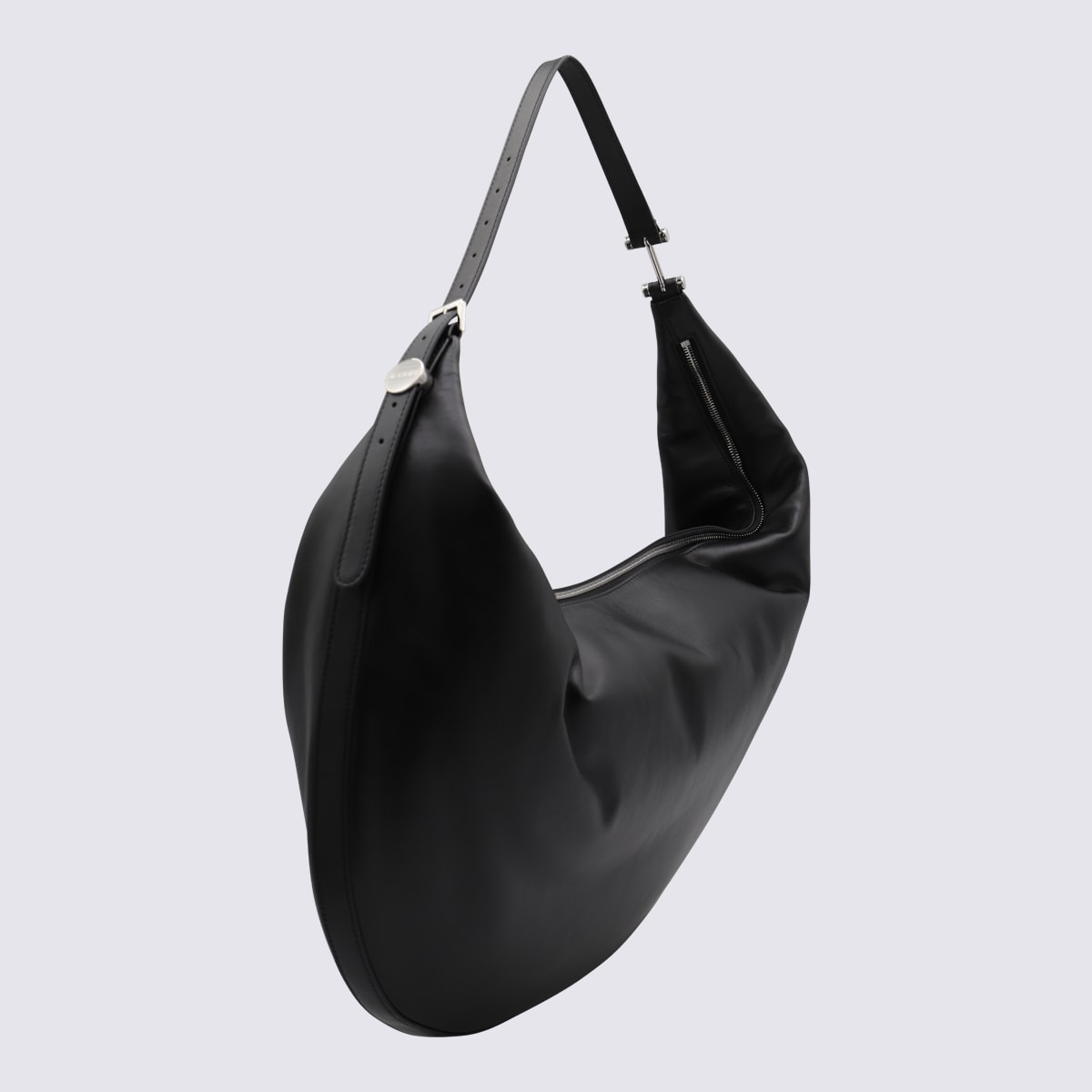 Marni Black Leather Hobo Dot Shoulder Bag | italist, ALWAYS
