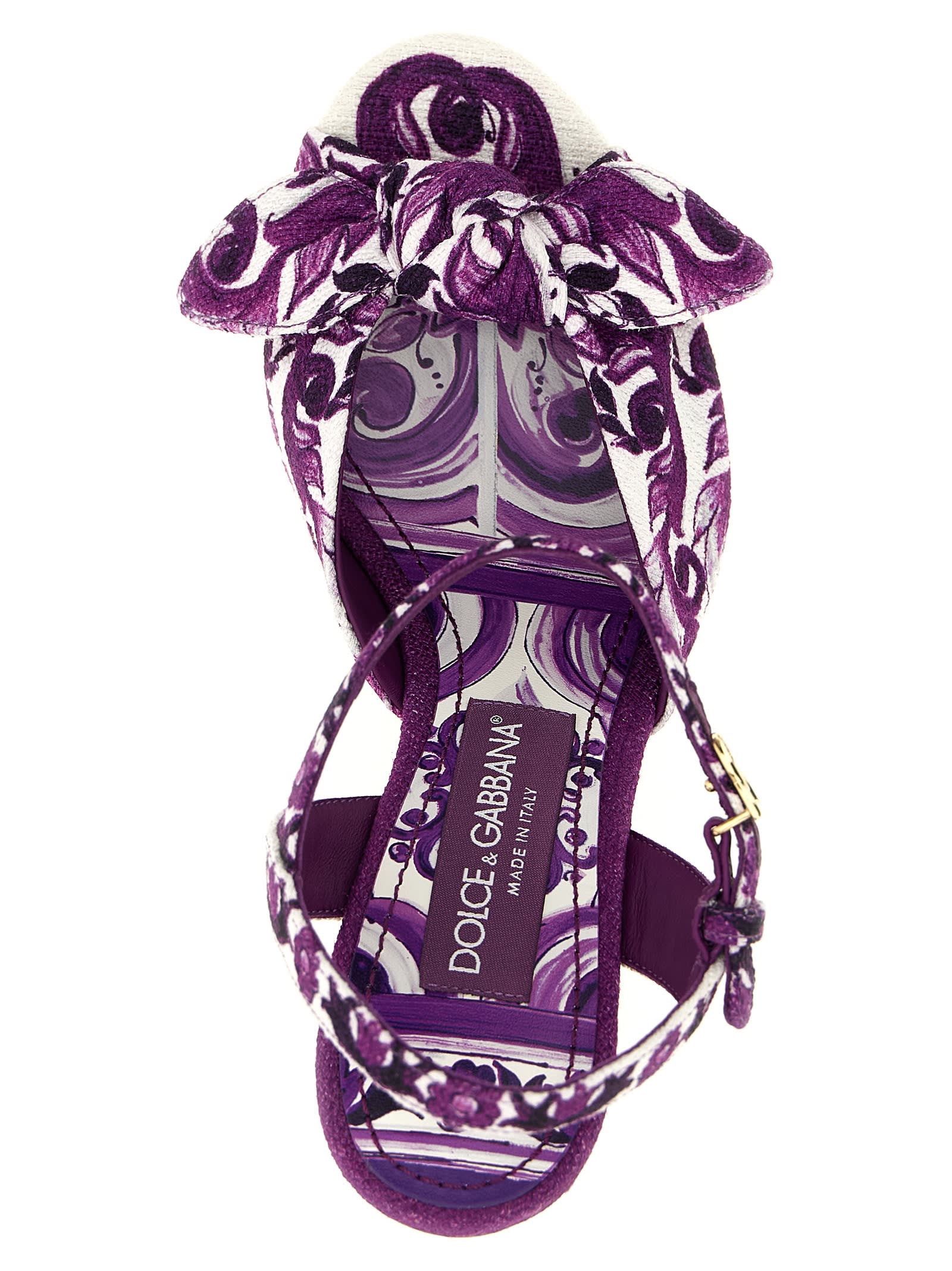 サンダル・ミュール Dolce & Gabbana FW25 'Maiolica' sandals (CZ0322A6514 I03TN) Dolce & Gabbana 'maiolica' Sandals | italist