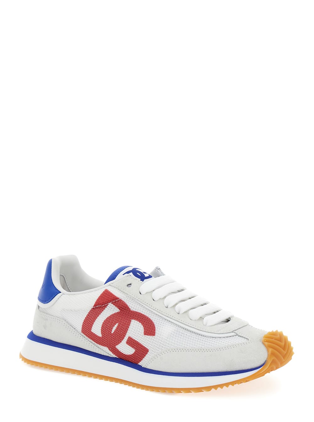 スニーカー DOLCE&GABBANA ARIA DG RUNNER SNEAKERS Dolce&Gabbana Aria DG Distressed Denim Runner Sneakers