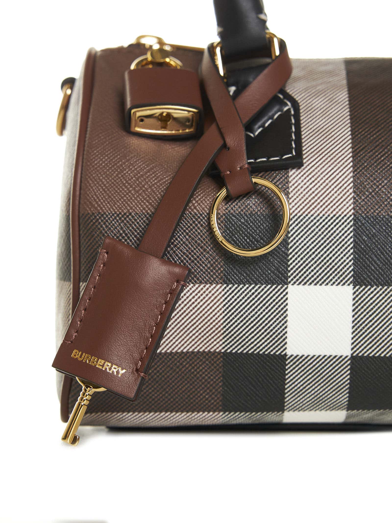 【送料&関税込】Burberry bowling Check Medium Size Hand Bag Burberry Medium Check Bowling Bag | Nordstrom