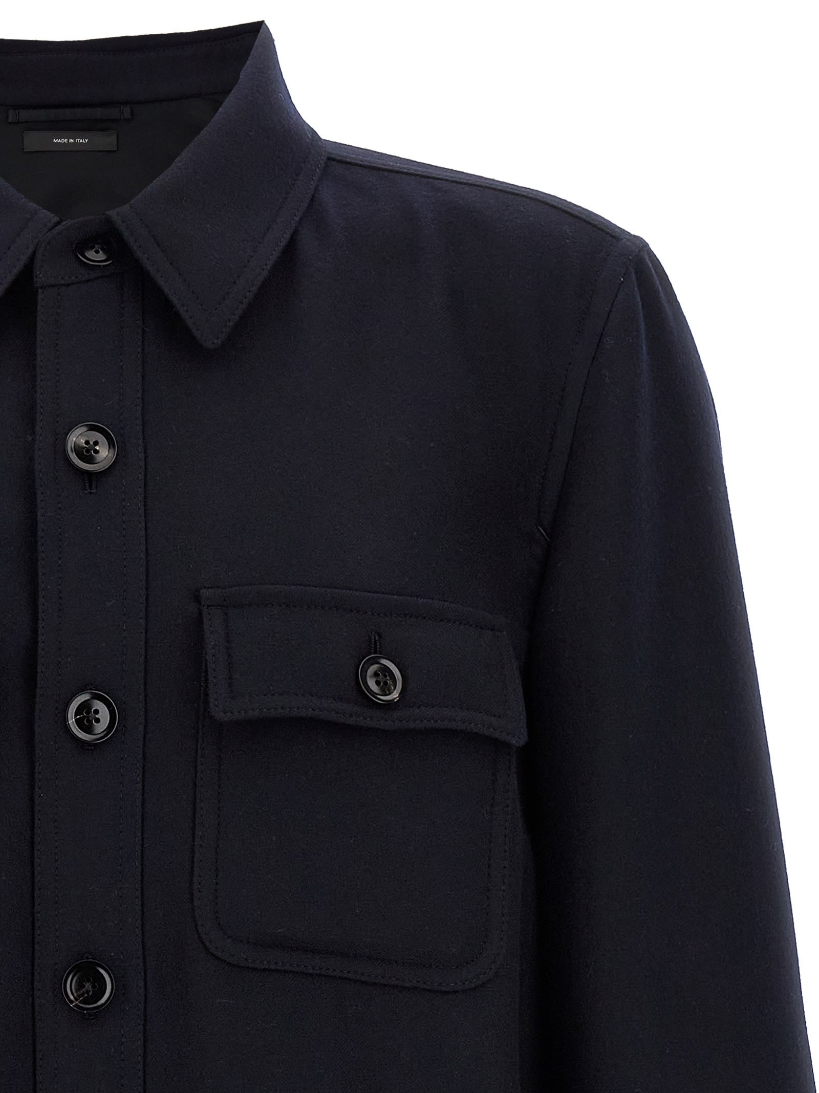 Tom Ford 'double Splittable Light Wool' Overshirt | italist