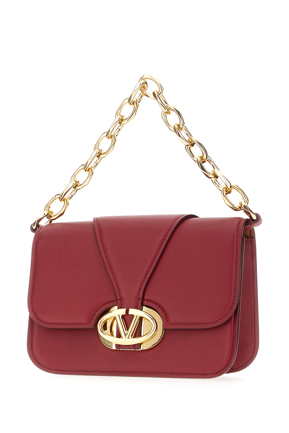 Valentino Garavani Tiziano Red Leather Handbag | italist, ALWAYS