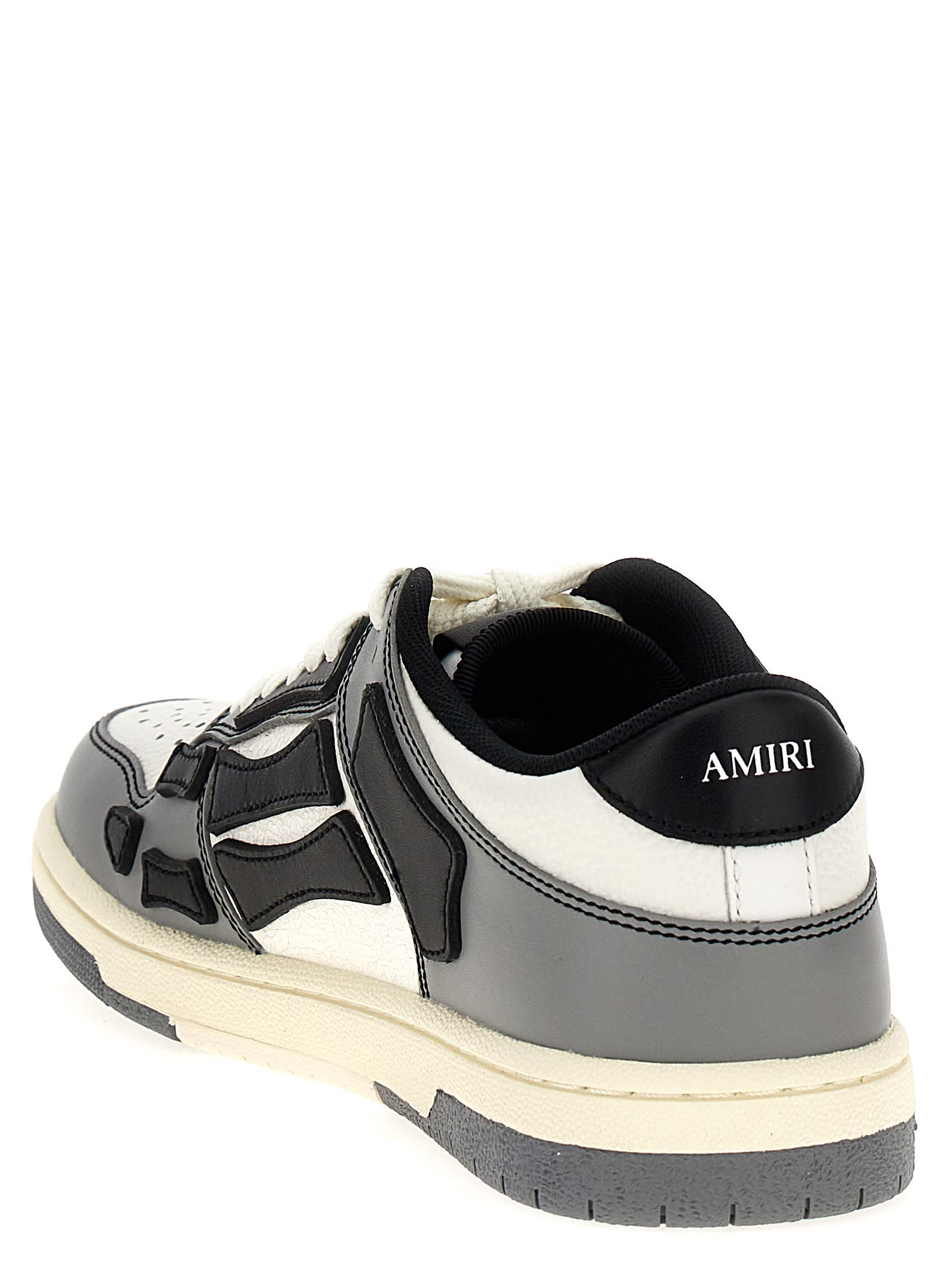 【送料&関税込】AMIRI Varsity Skel Top Low Womans Sneakers AMIRI 'varsity Skel Top Low' Sneakers | italist