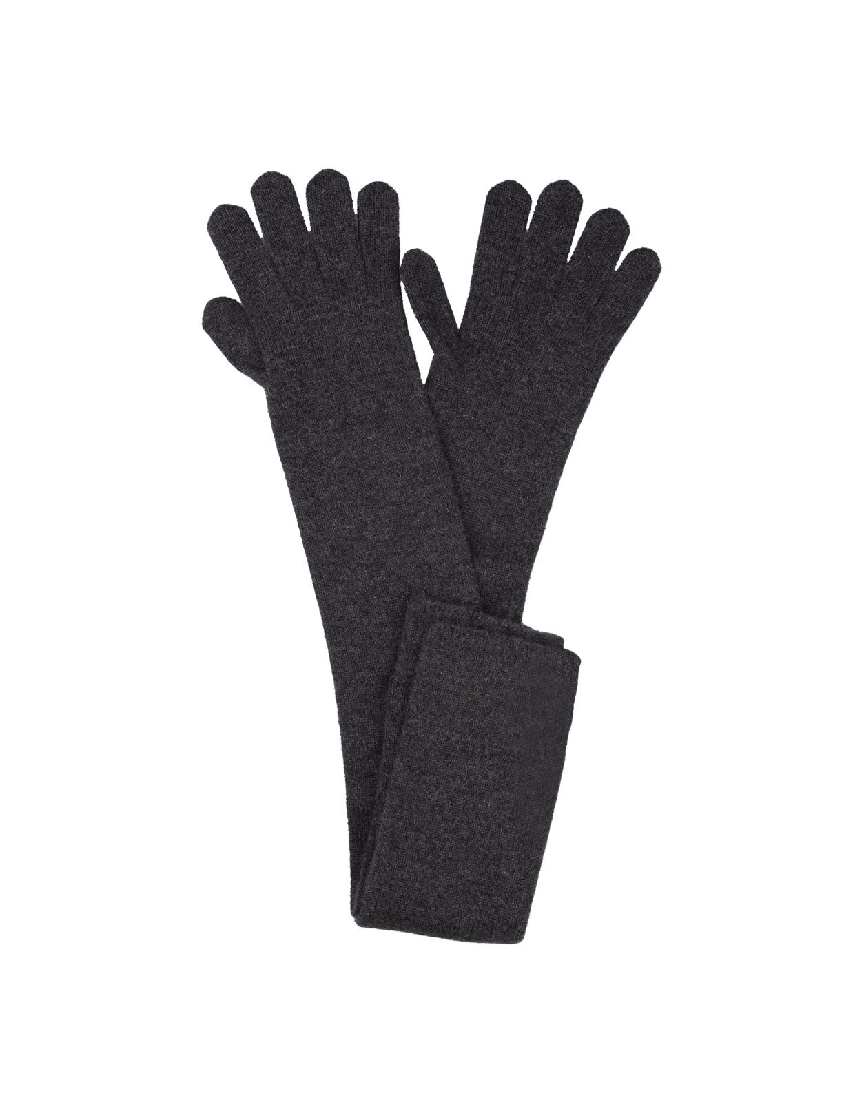 【送料&関税込】Max Mara Grey Timor Long Gloves Max Mara Grey Timor Long Gloves | italist