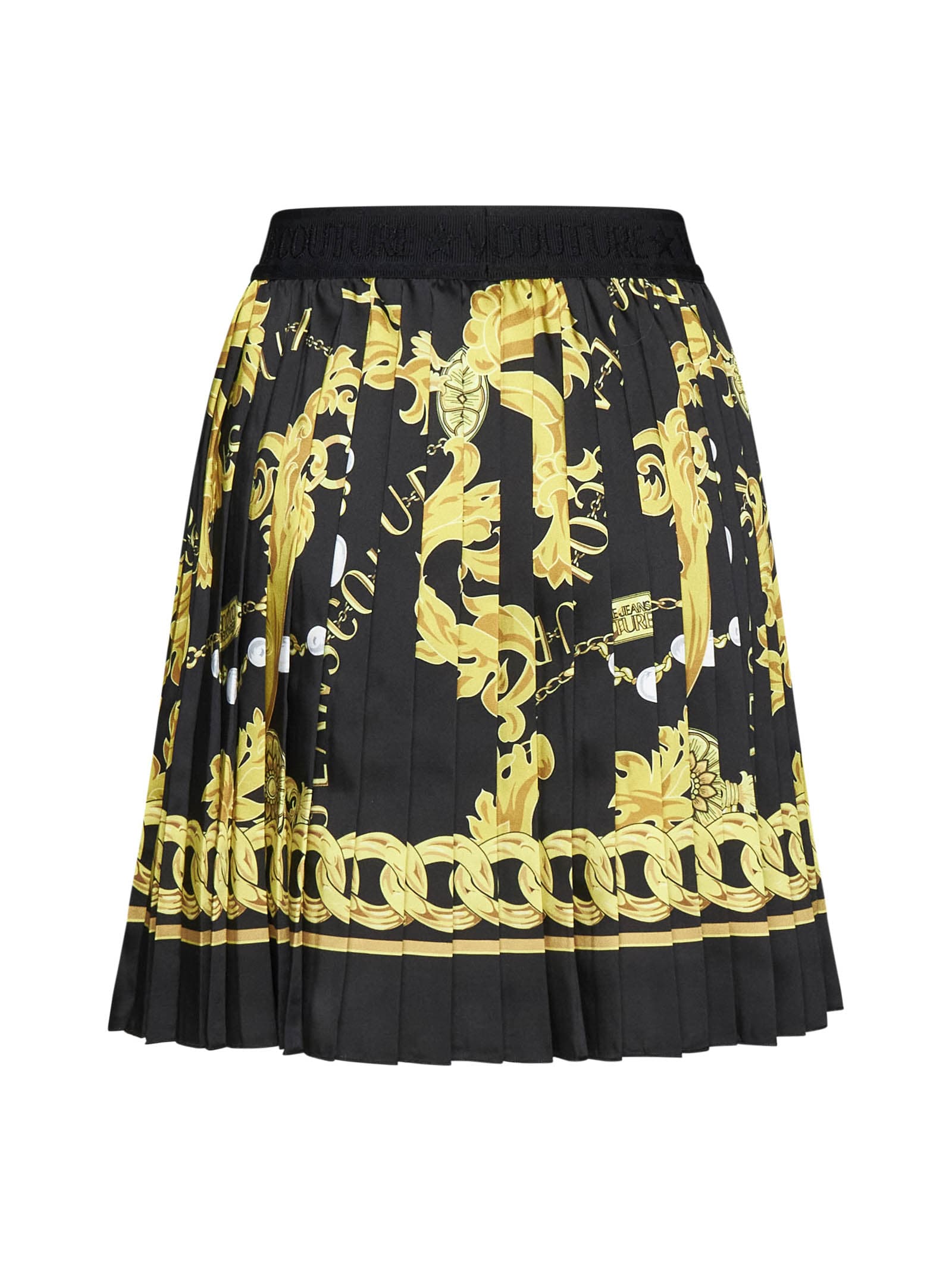 スカート Versace Jeans Couture CHAIN COUTURE PLEATED MIDI Skirt ee4360bbf8a0eae3004ea6c3ce5b3d